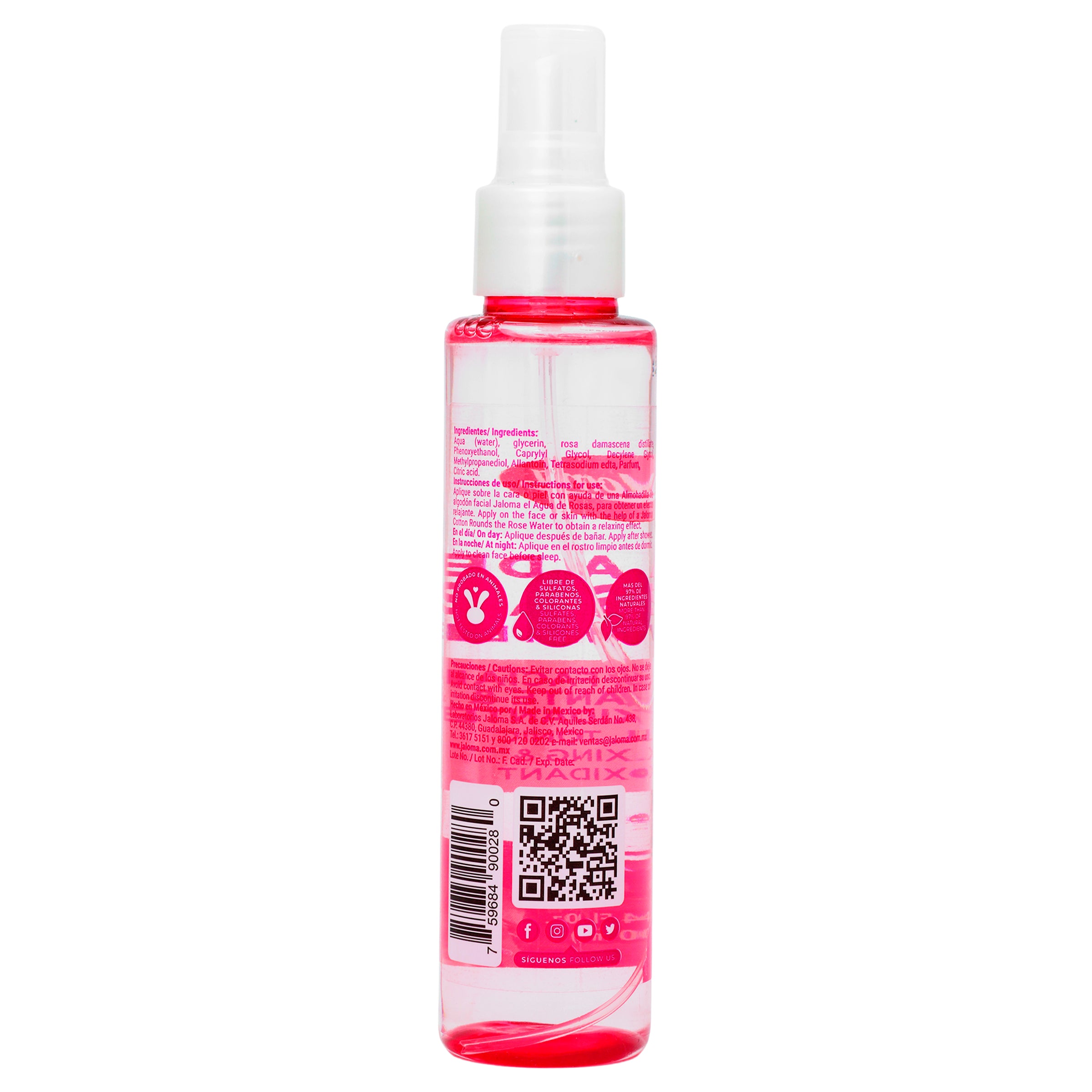 Jaloma Agua De Rosas 130 Ml-4