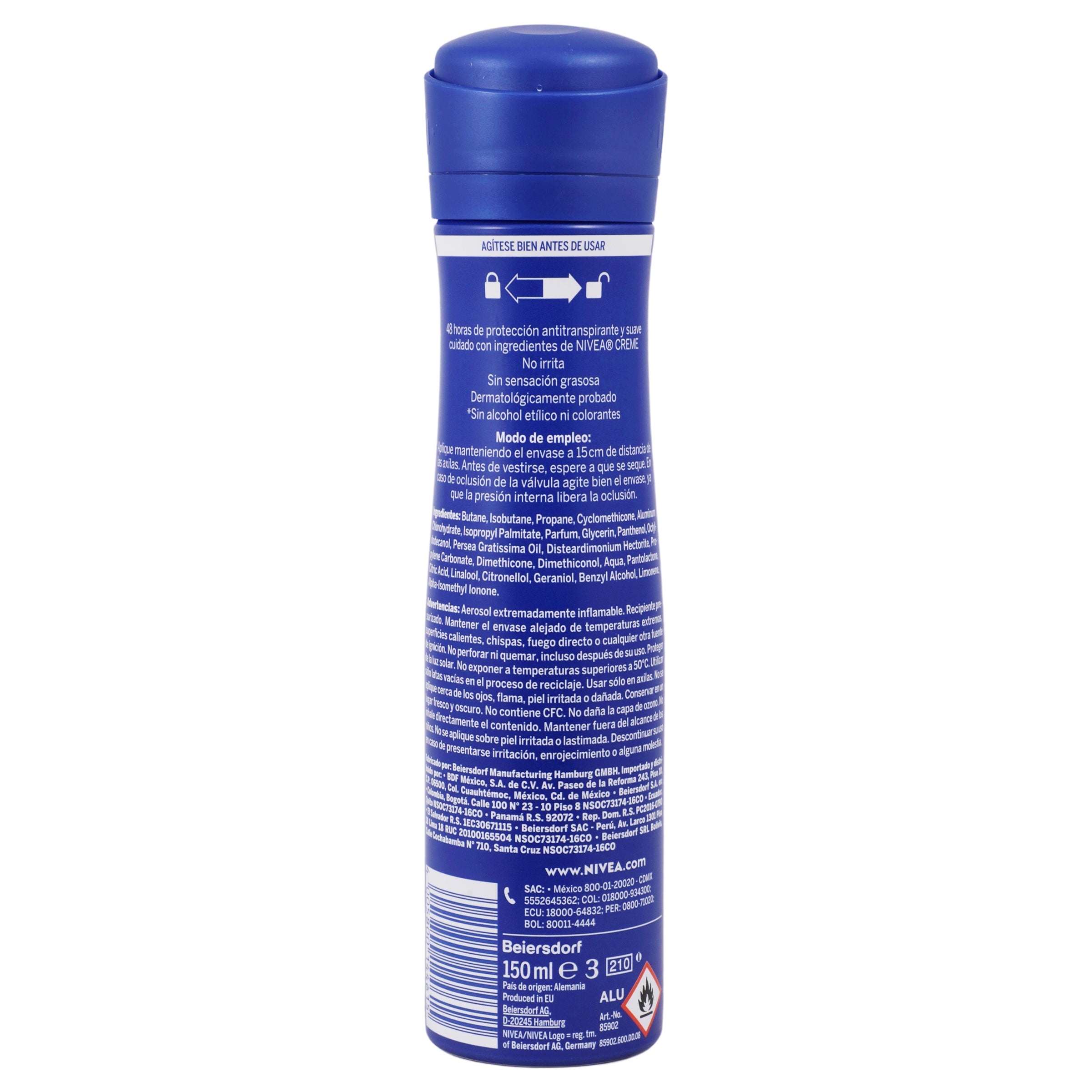 Desodorante Nivea Prot&Care Spray 150 Ml-6