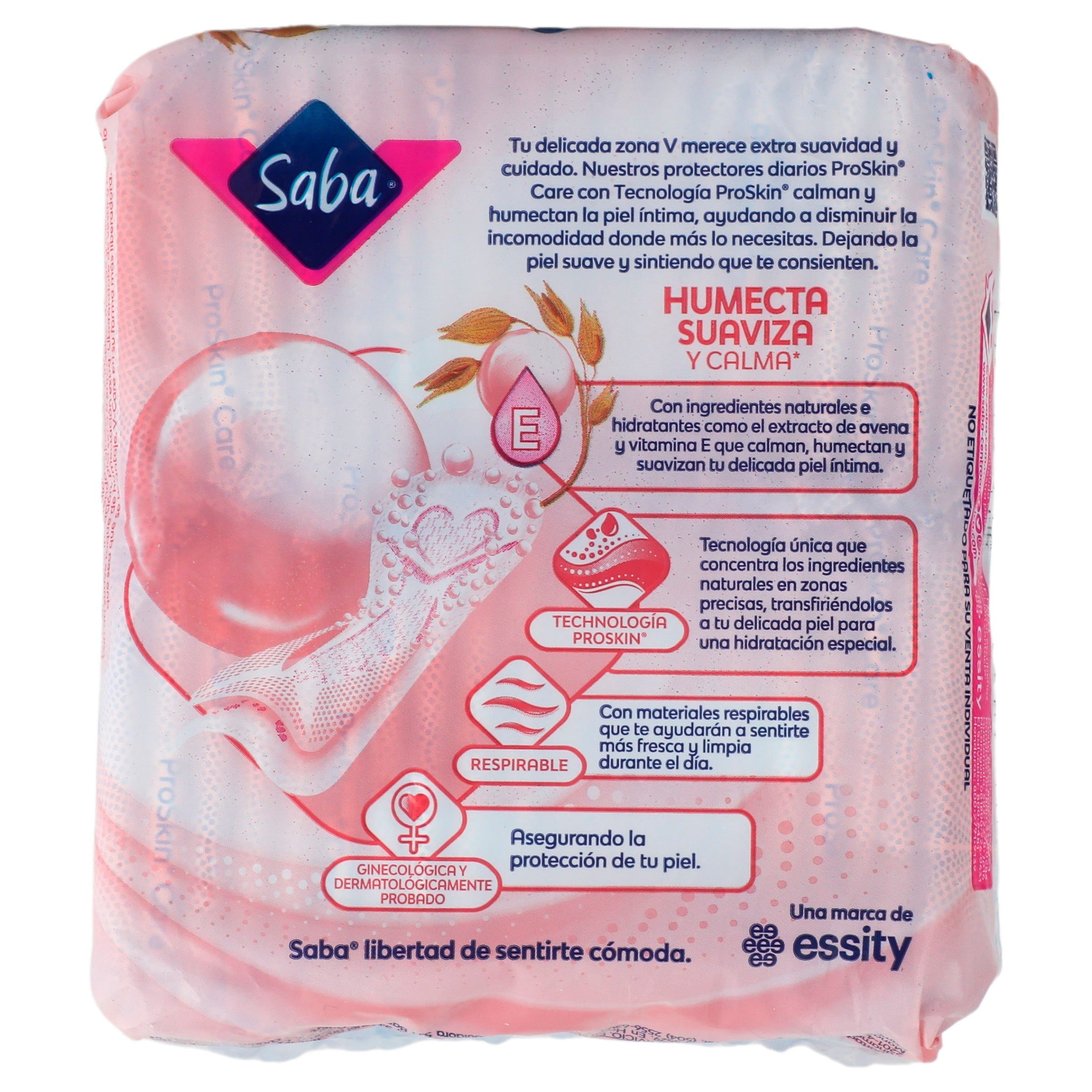 Panty Protectores Saba Diarios Largos Con 40-7