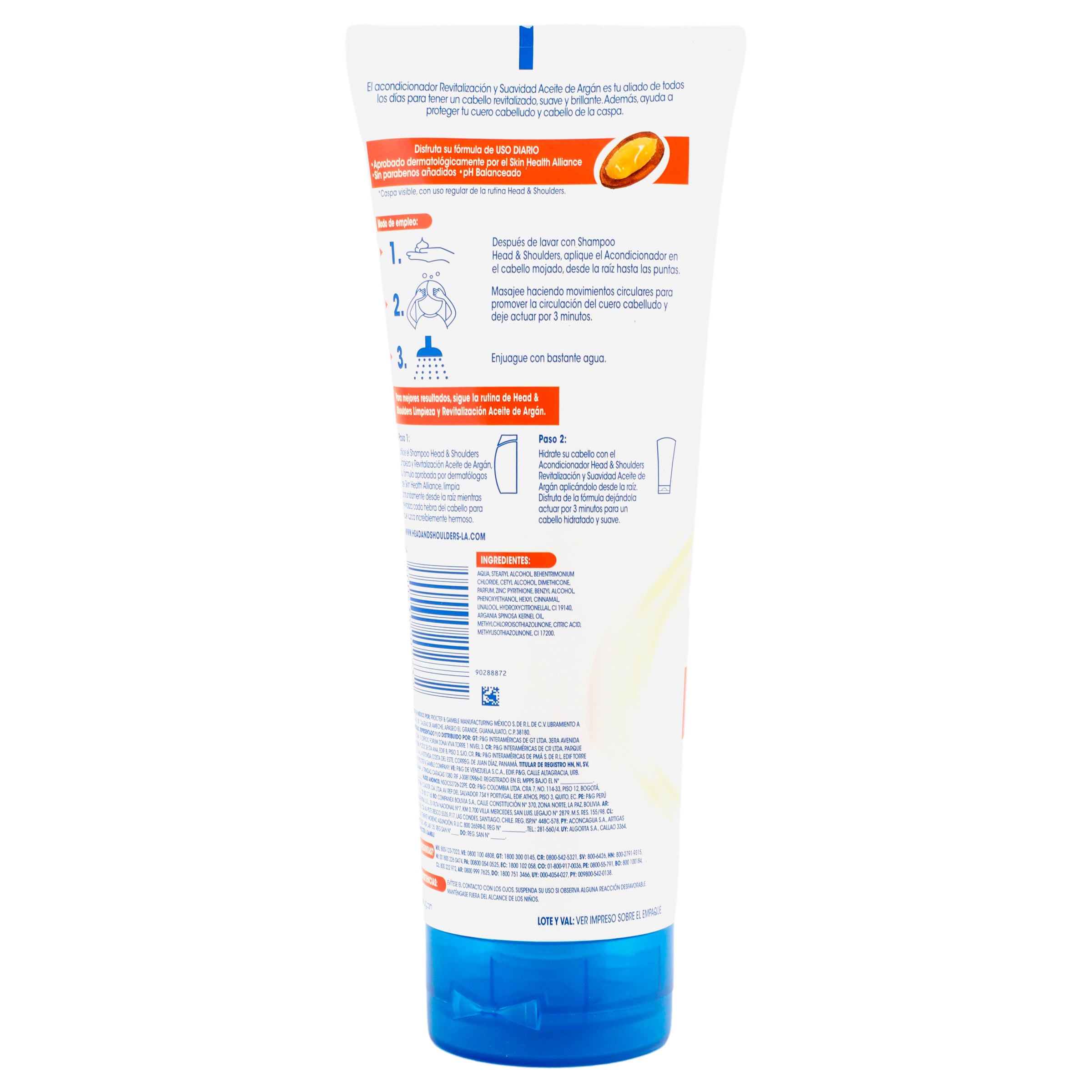 Acondicionador H&S Revi Suav Ac Argan 300 Ml-7