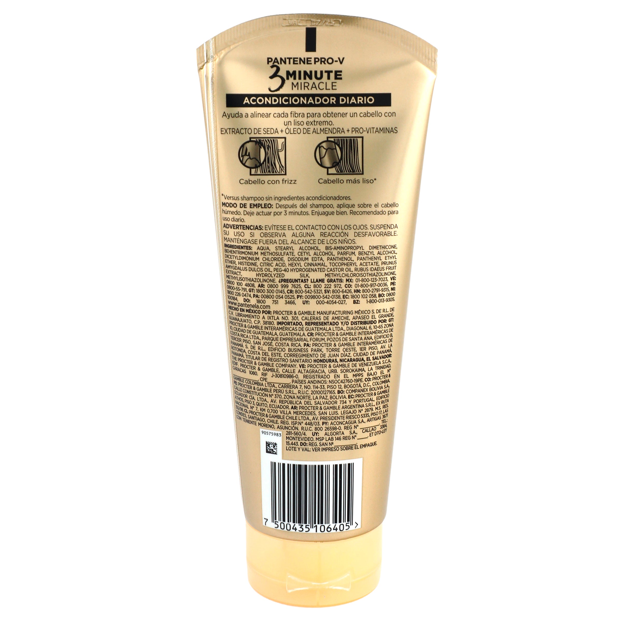 Acondicionador Pantene 3 Min Liso-Ext 170 Ml-11