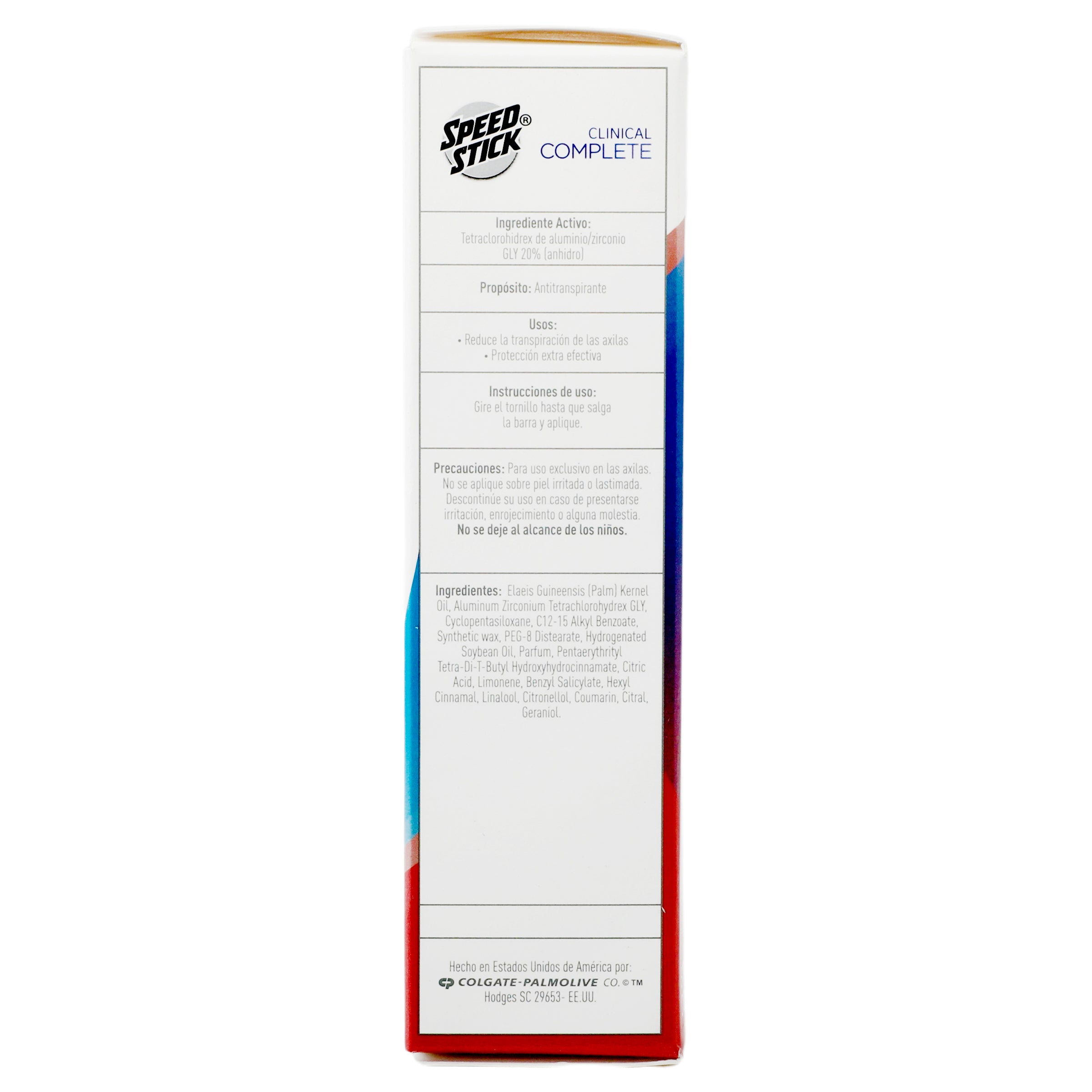 Desodorante Speed S Clinic Protec 50 G-7