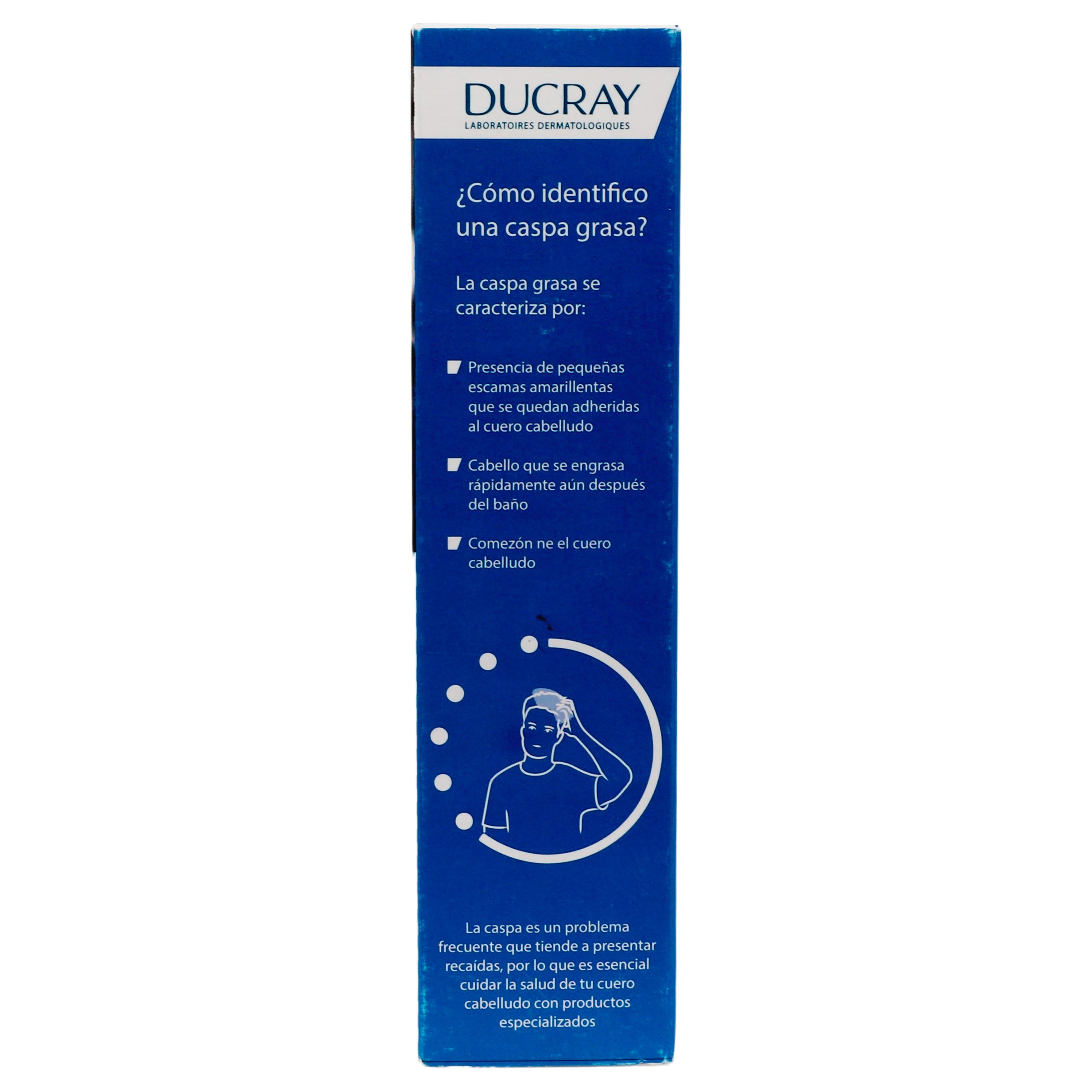 Shampoo Ducray Squanorm Control De La Caspa Grasa 200 Ml-7