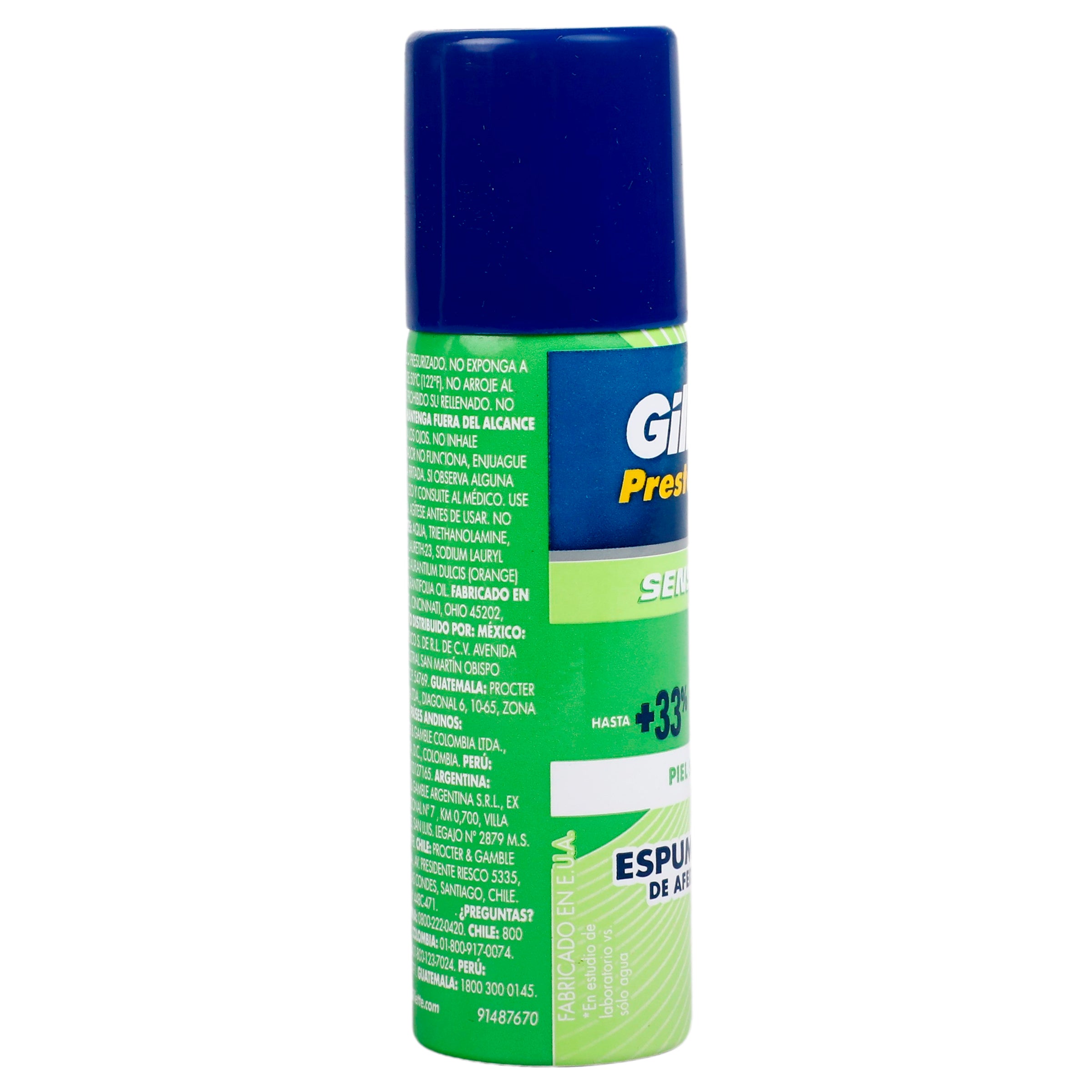 Espuma Gillette Para  Afeitar Sensitive 57 Ml-8