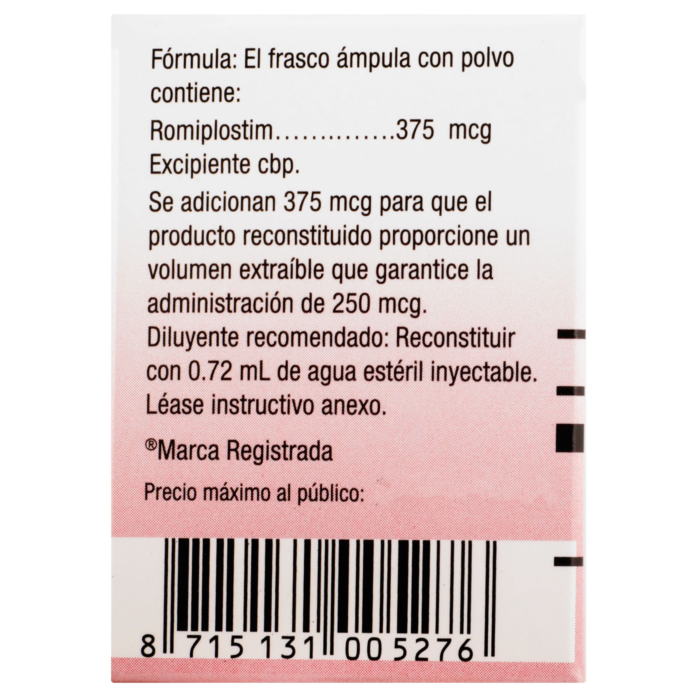 Nplate 250 Mcg Solucion Inyectable-6