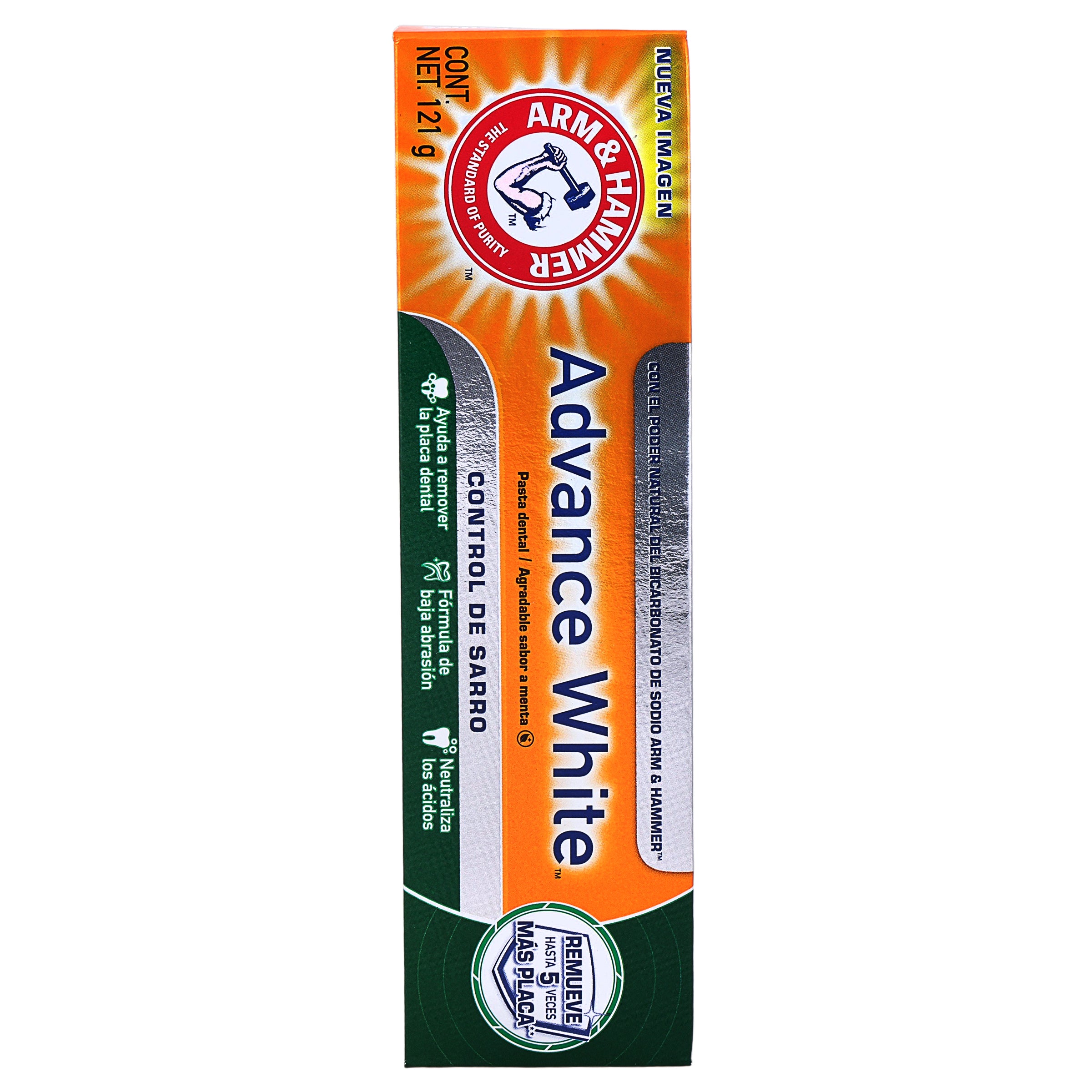 Crema Dental Advance White Anti-Sarro 121 G (Bicarbonato De Sodio)-8