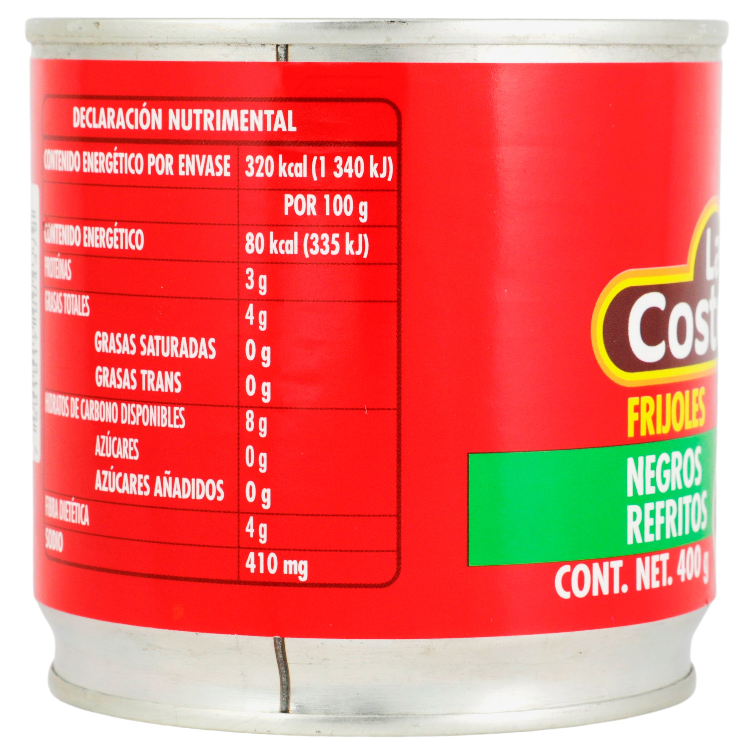 Frijoles Negros Refritos 400 G-8