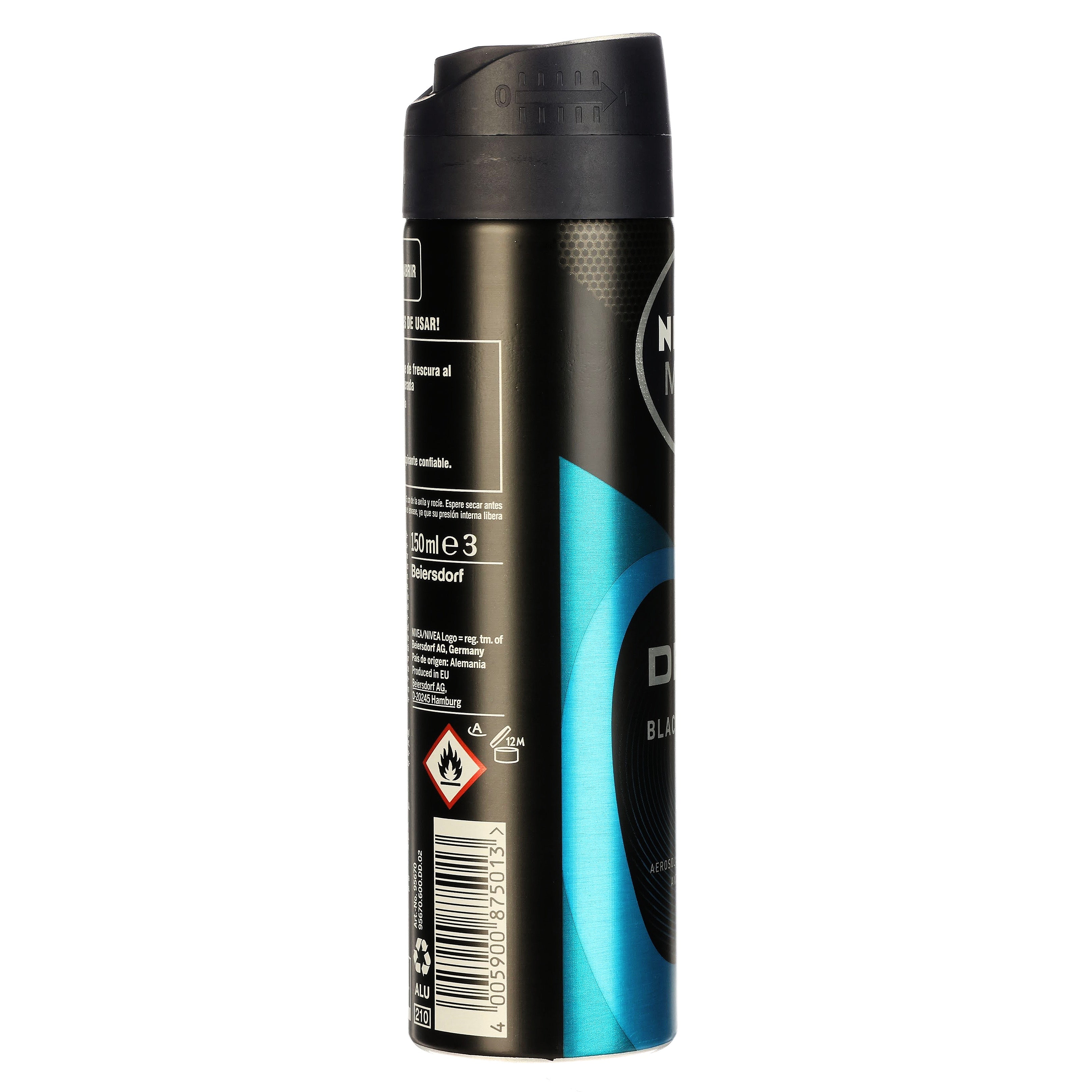 Desodorante Nivea Men Deep Beat Spray 150 Ml-9