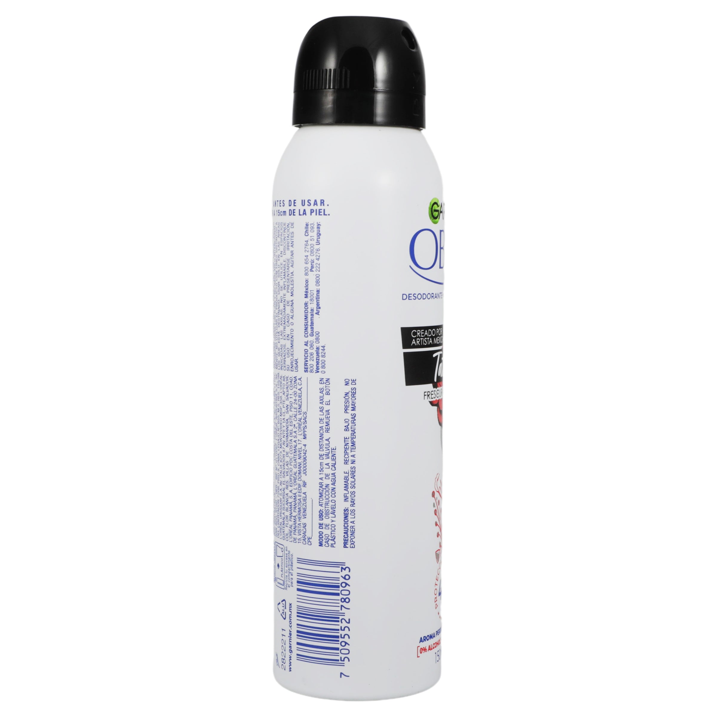 Desodorante Obao Wom Tattofres Spray 150 Ml-3