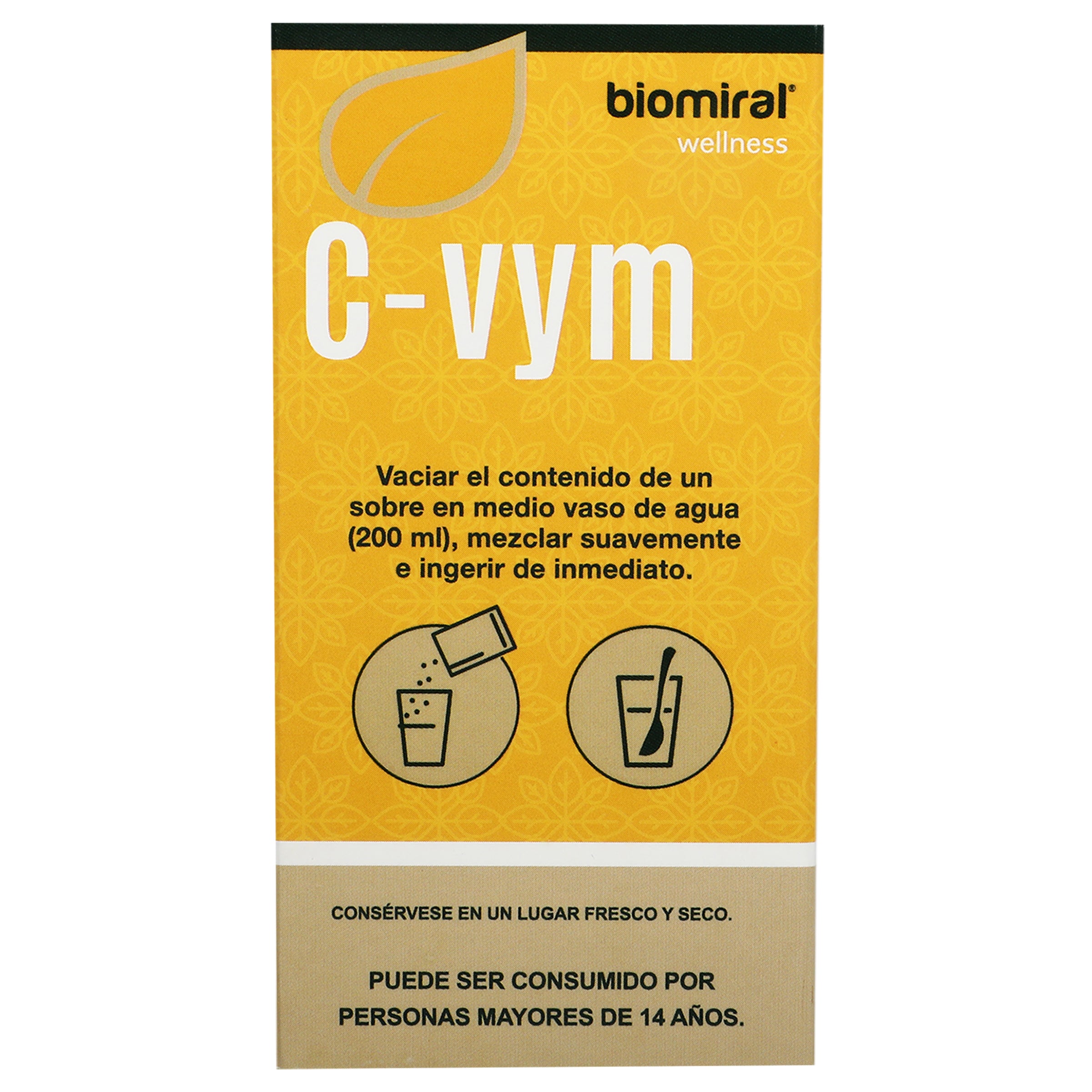 C-Vym (Vitamina Con Betaglucanos/Zinc Y Vitamina D3 Con 10 Sobres-7