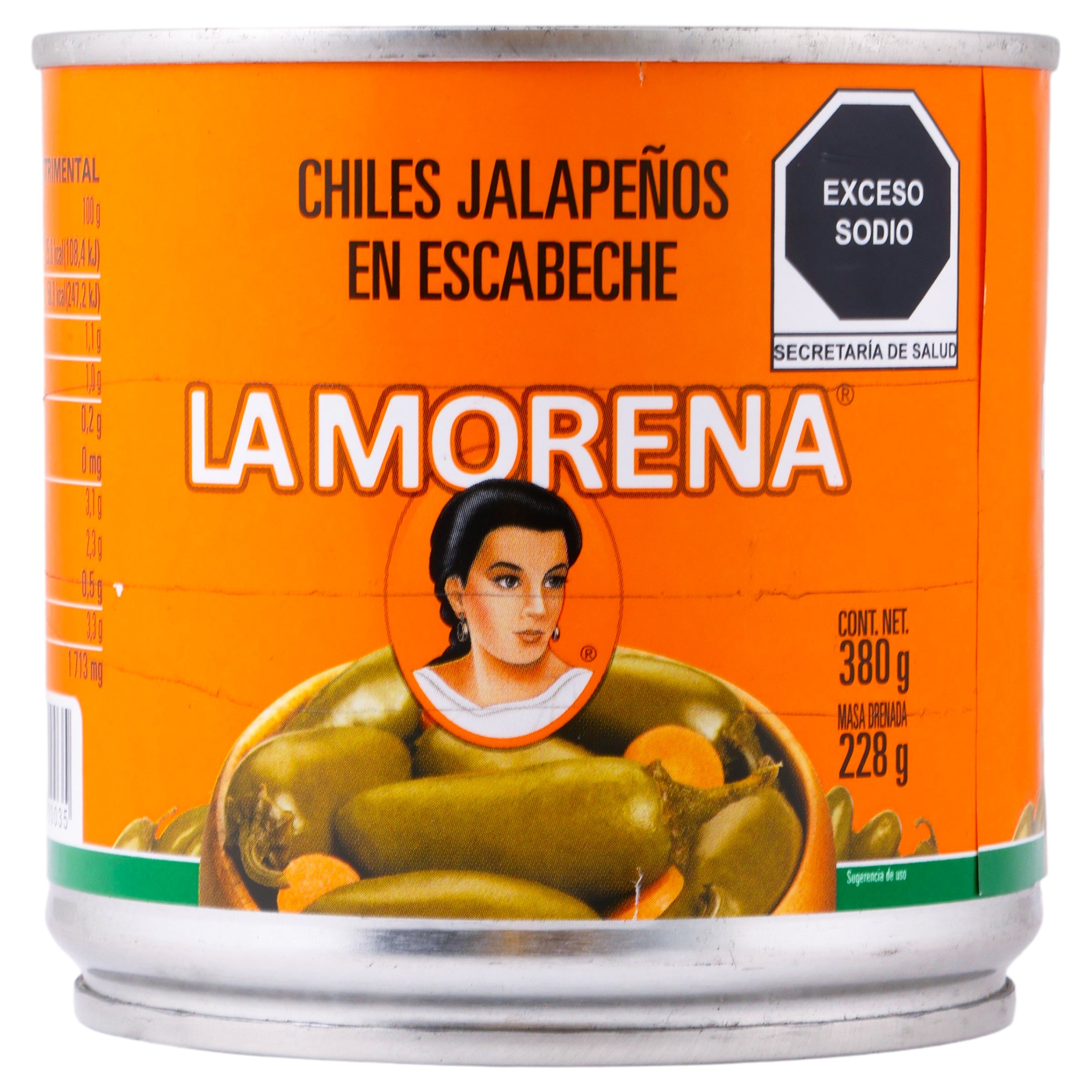 Chiles Jalapeños La Morena 380 Gr-8