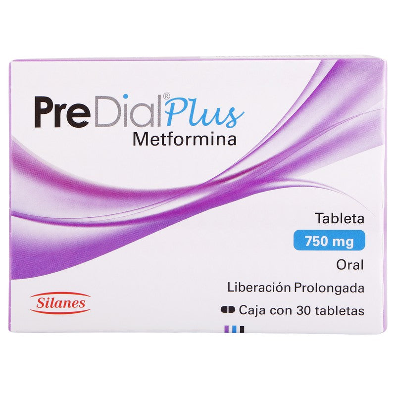 Predial-Plus Lp 750 Mg Con 30 Tabletas 7501101602078