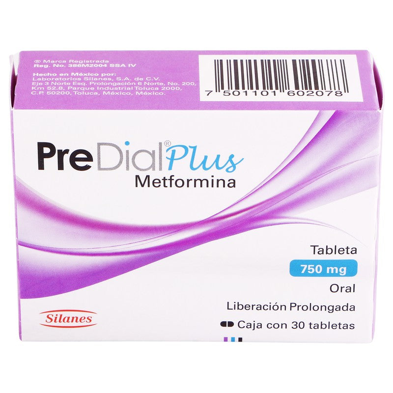 Predial-Plus Lp 750 Mg Con 30 Tabletas 7501101602078 3