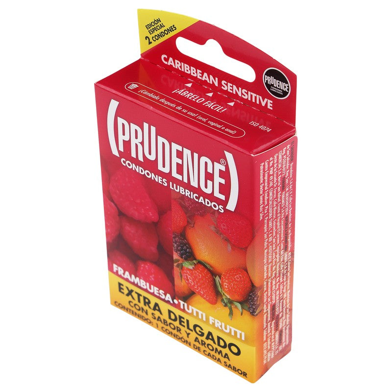 Preservativo Prudence Frambuesa Tutti Fruti Con 2 7502214980589 4