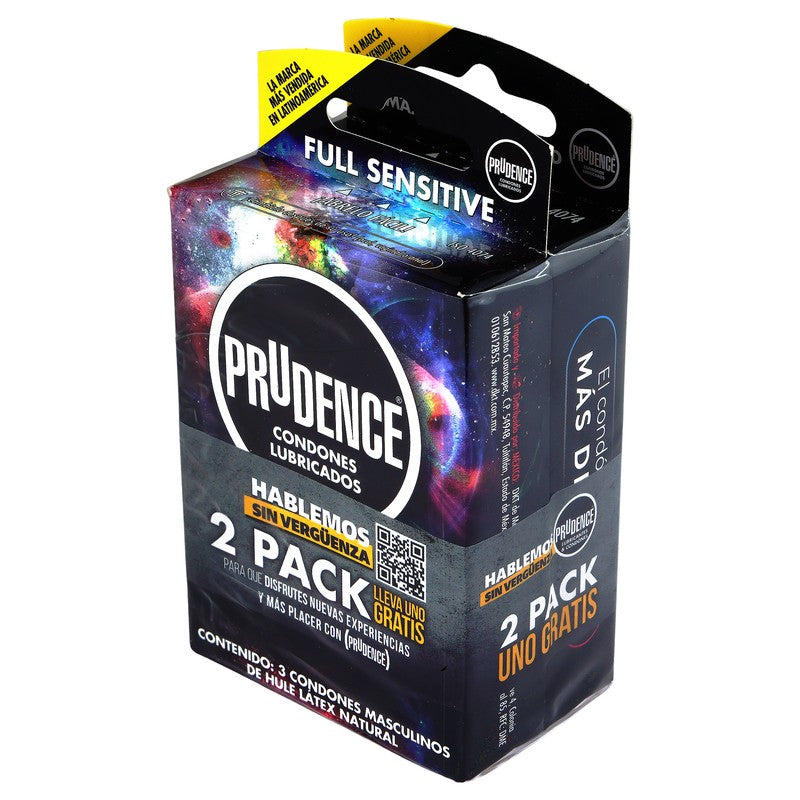 Preservativos Prudence 2 Pack Full Sensitive Con 6 7502214980831 8