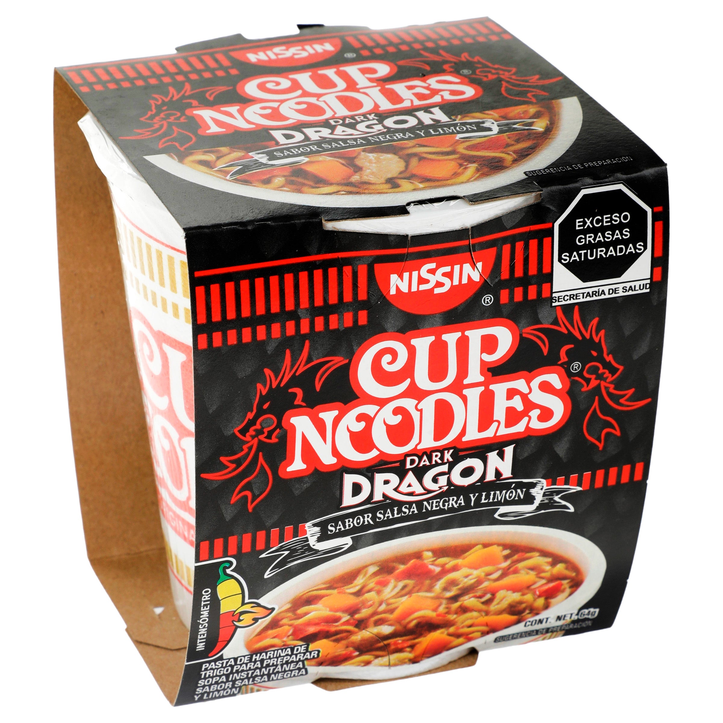 Sopa Nissin Cup Noodles Dark Dragon 64 G-1