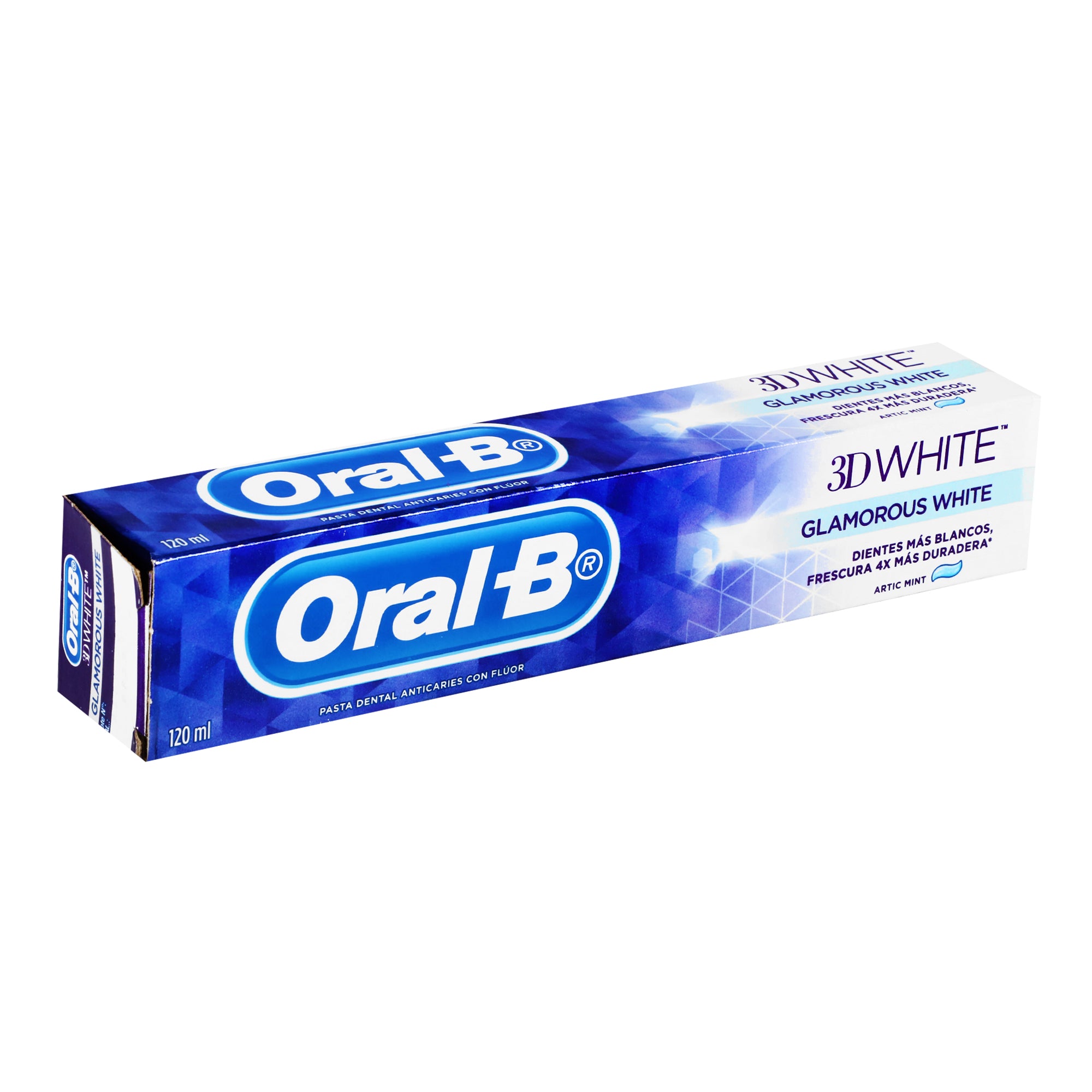 Crema Dental Oral-B 3D White Glamorous 120 Ml-2