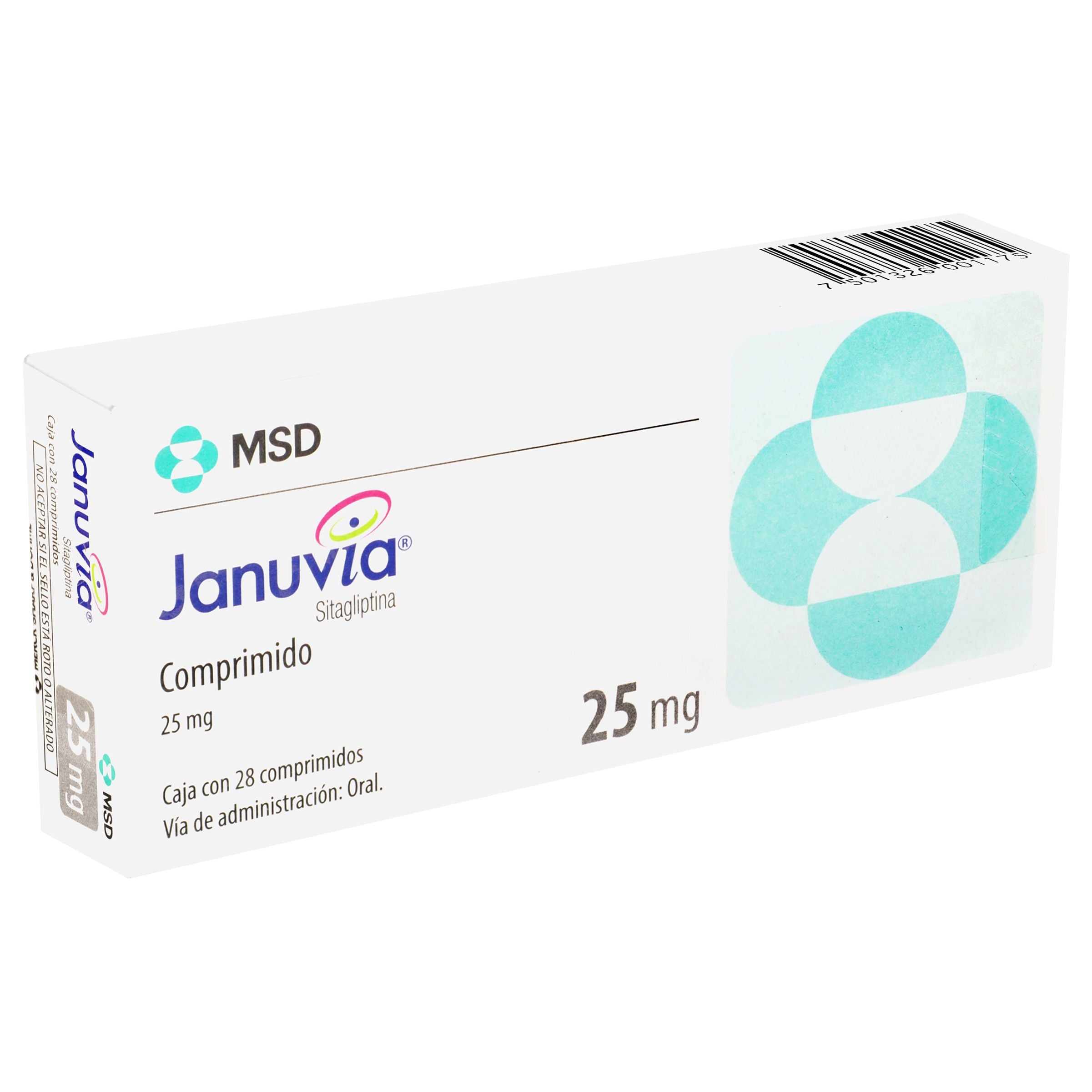 Januvia 25 Mg Con 28 Comprimidos Recubierto-2