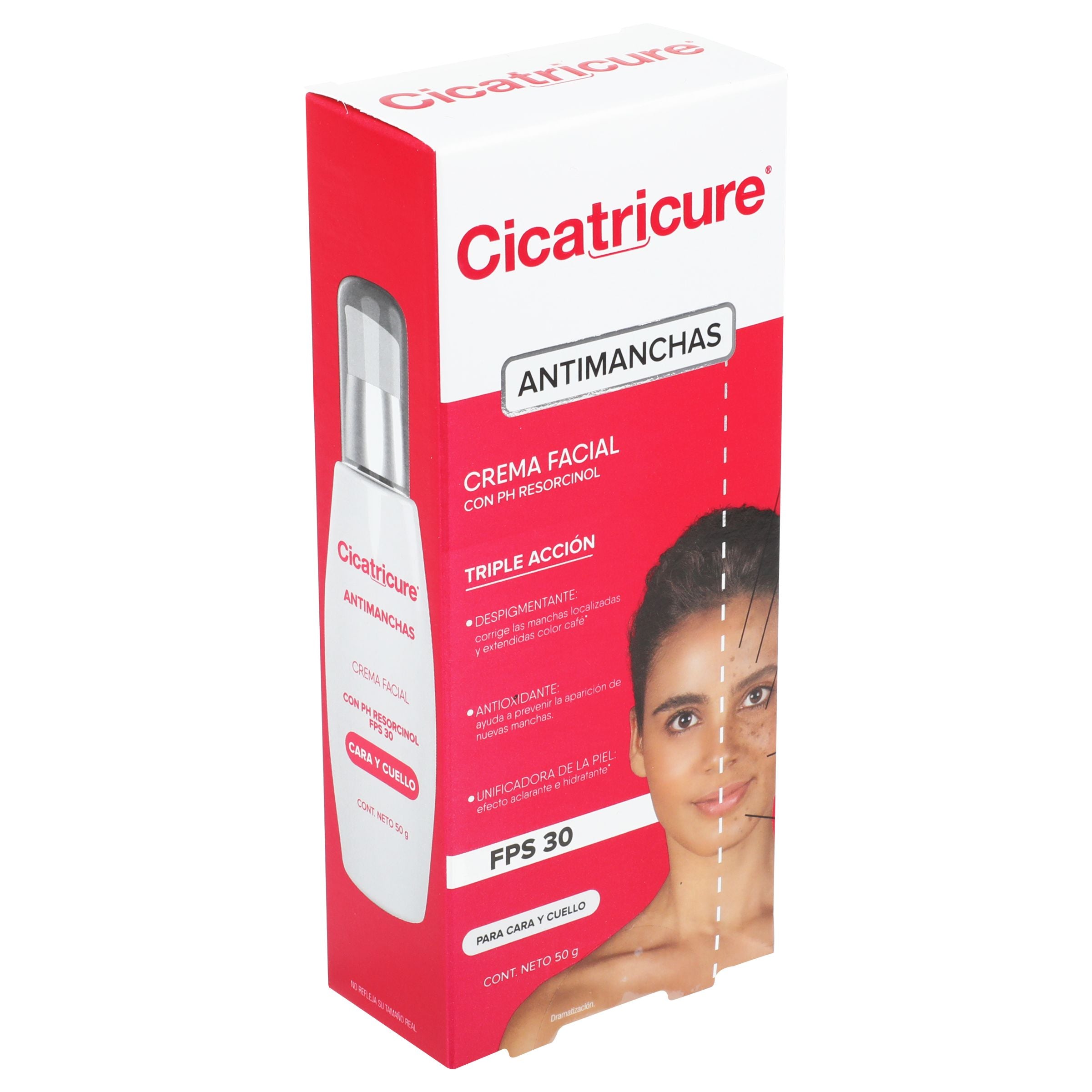 Crema Cicatricure Antimanchas Dia Fps 30 50 G-2