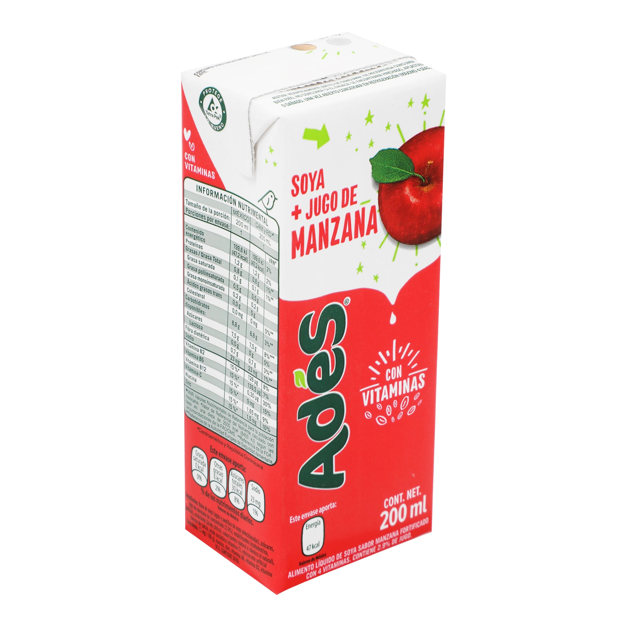 Ades Manzana Jugo 200 Ml-2