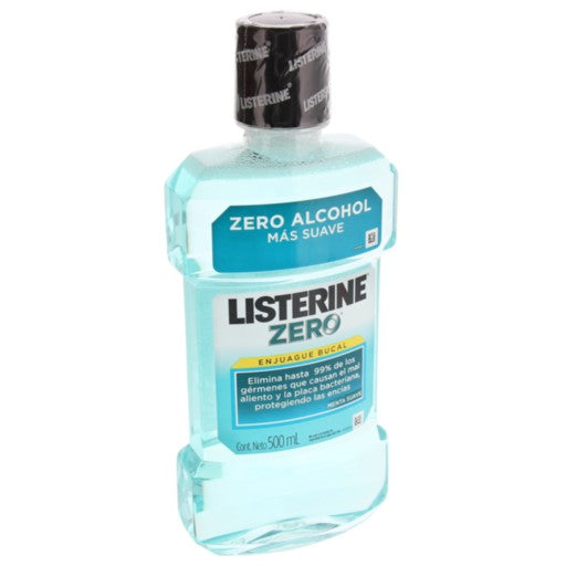 Enjuague Bucal Listerine Zero Menta Suave 500 Ml-2