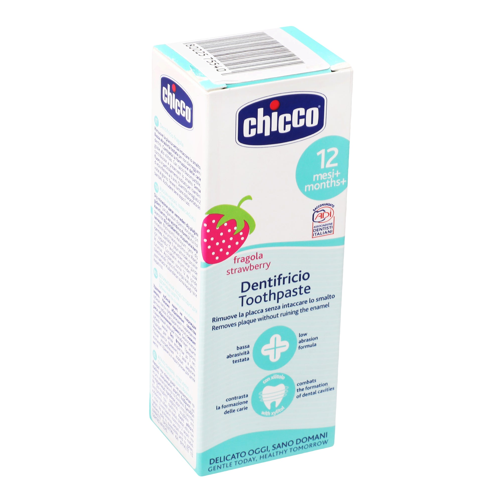 Crema Dental Chicco Fresa Sin Flour 50 Ml-2