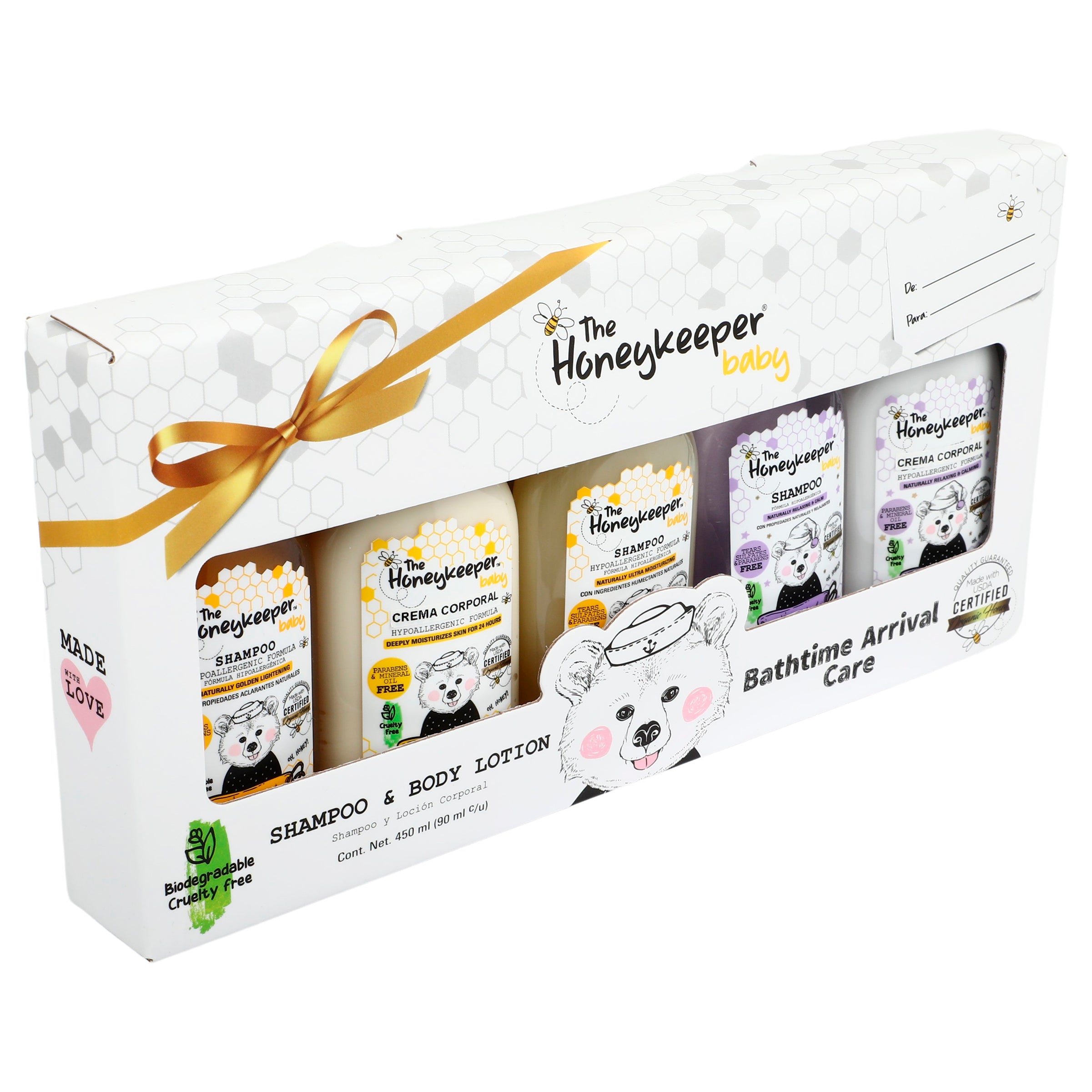 Kit Honeykeeper 3 Shampoo, 2 Locion 90 Ml-2