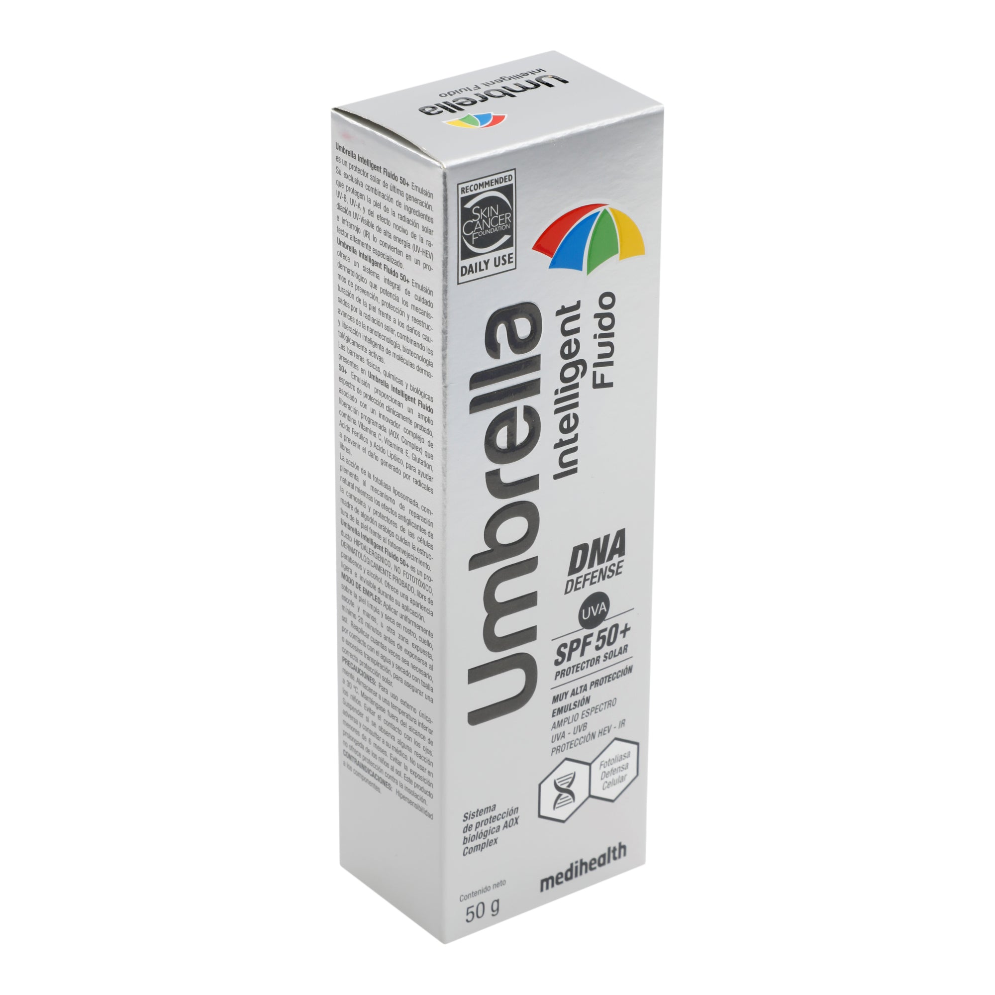 Bloqueador Umbrella Intelligent Fluido Spf 50 50 G-2