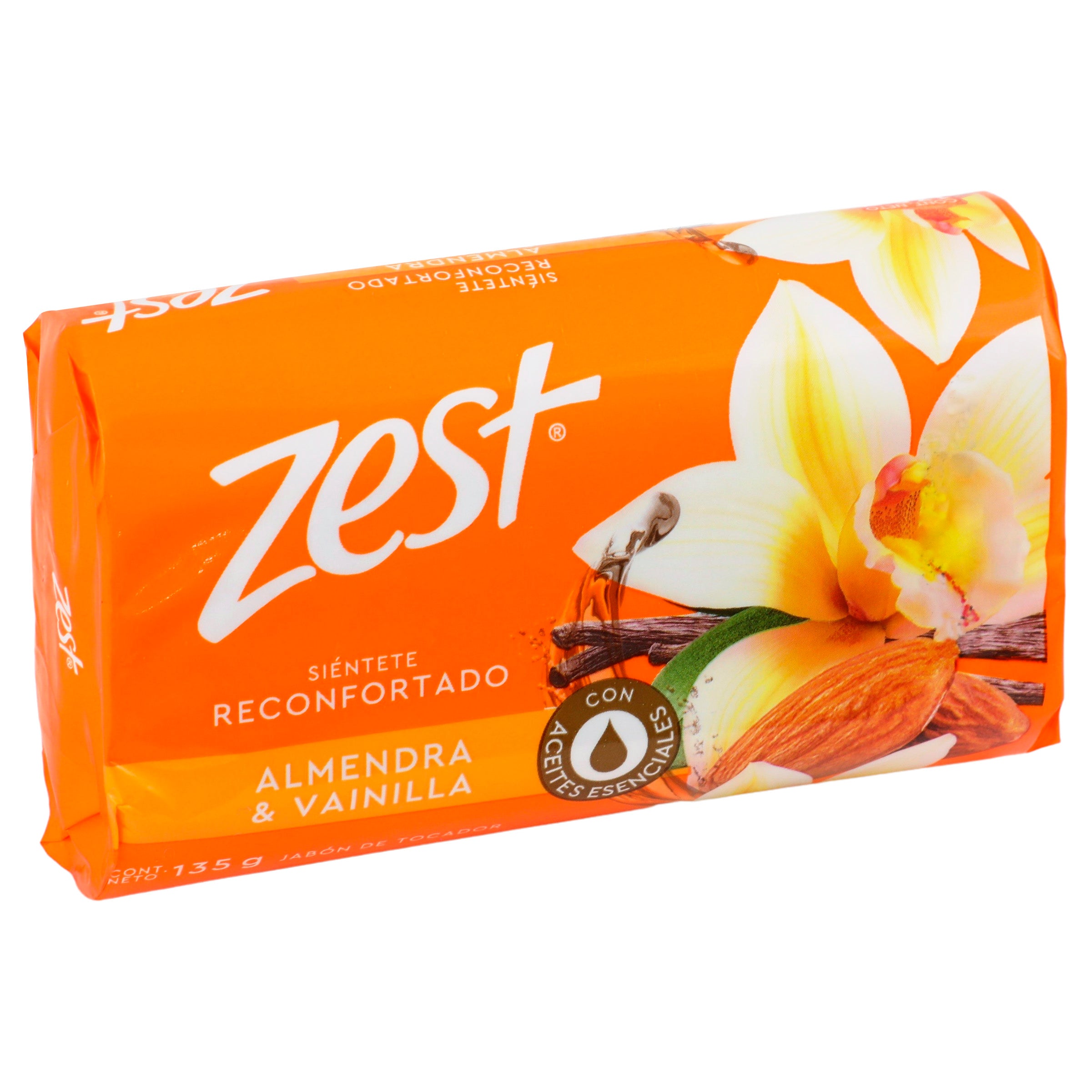 Jabon Zest Almendra Y Vainilla 135 G-2