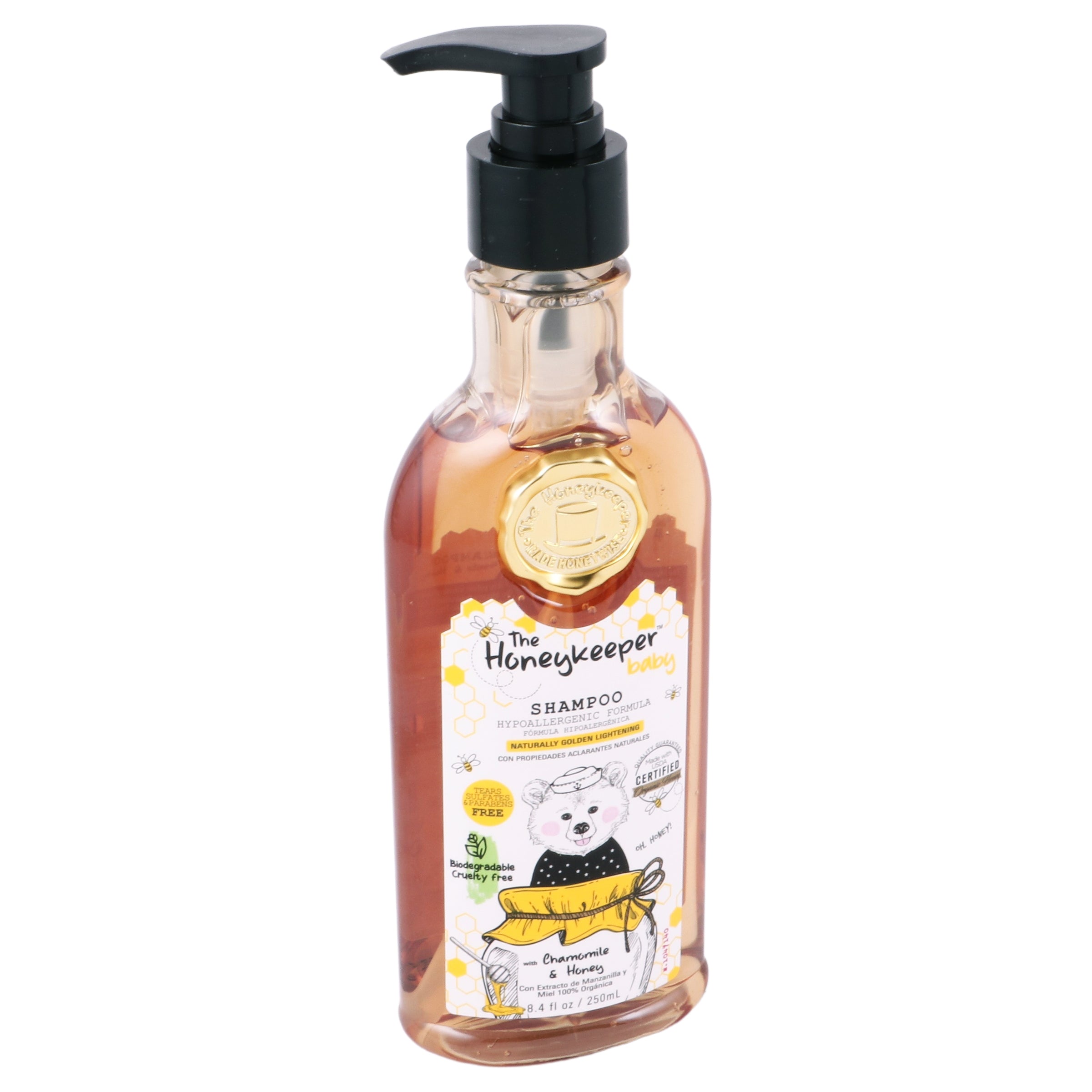 Shampoo Honeykeeper Manzanilla-Miel 250 Ml-2