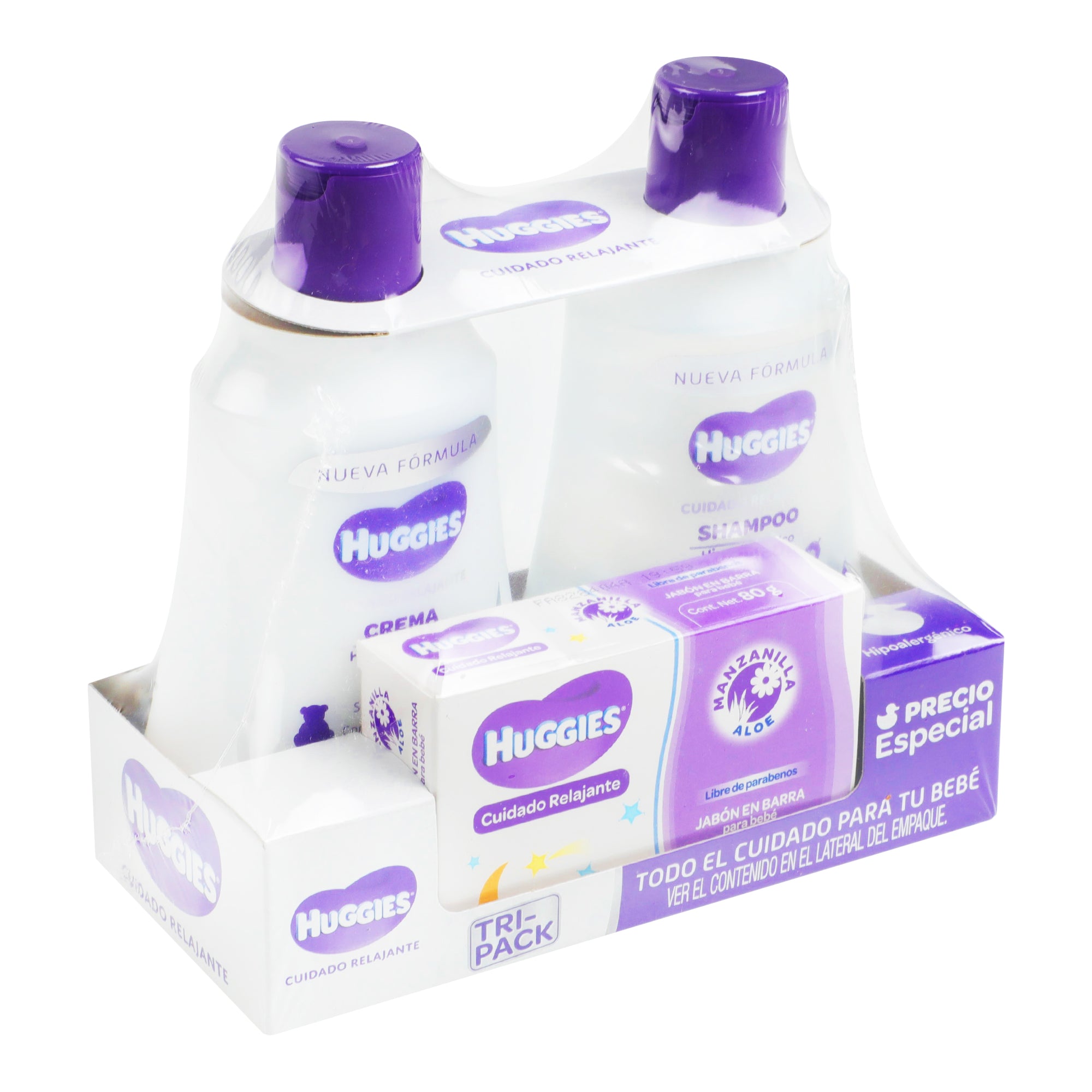 Kit Huggies Relajante Crema Sh Jbn-2