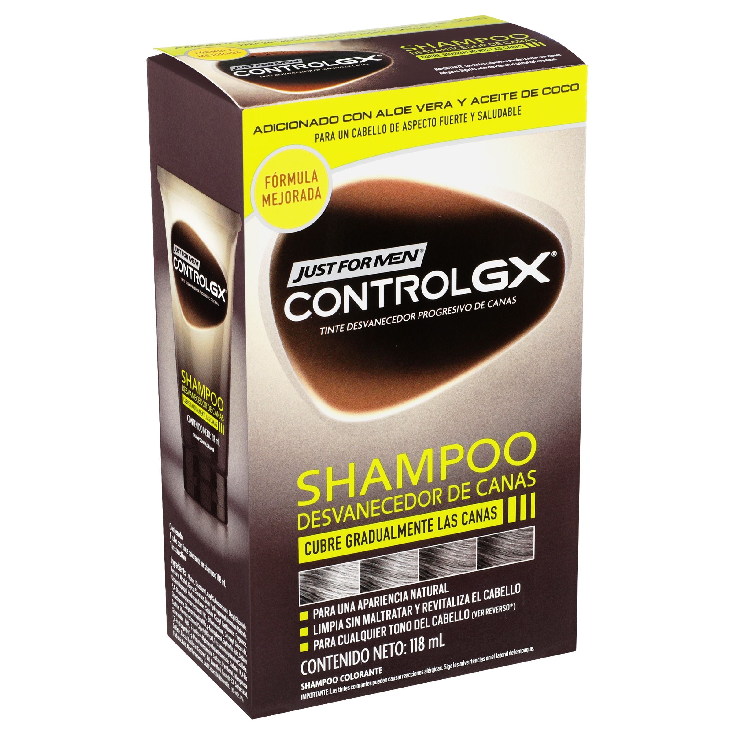 Shampoo Tintes F-Men Controlgx 118 Ml-2