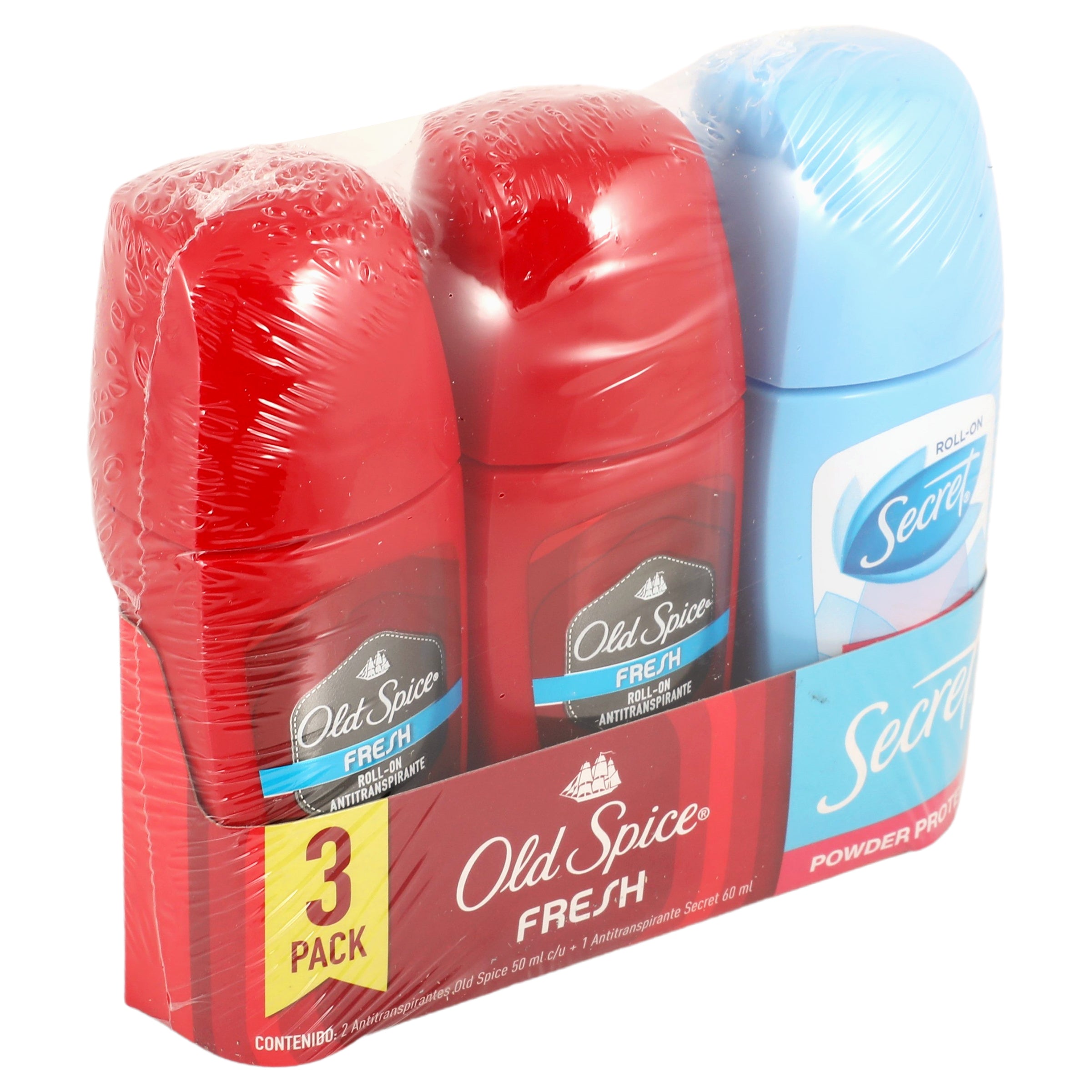 Desodorante Old Spice Con 2+1 Secret 60 Ml-2