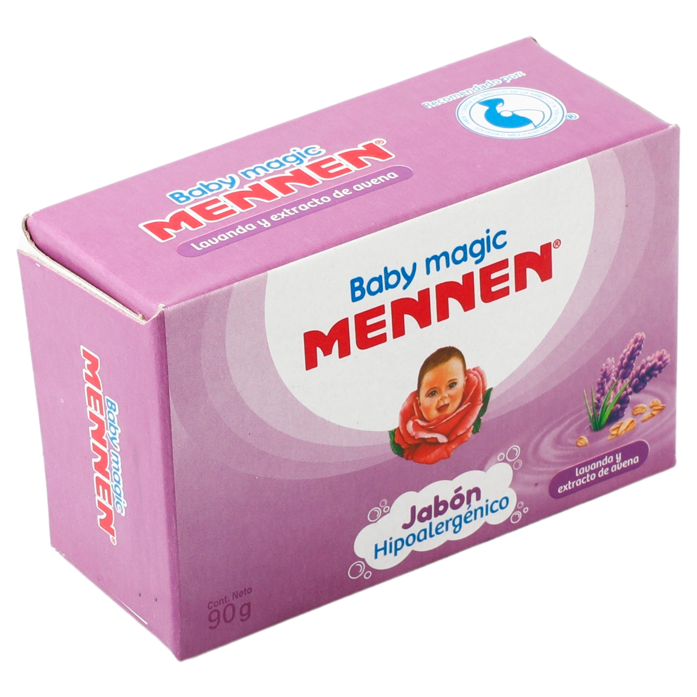 Jabón Mennen Baby Magic Lavanda 90 G-3