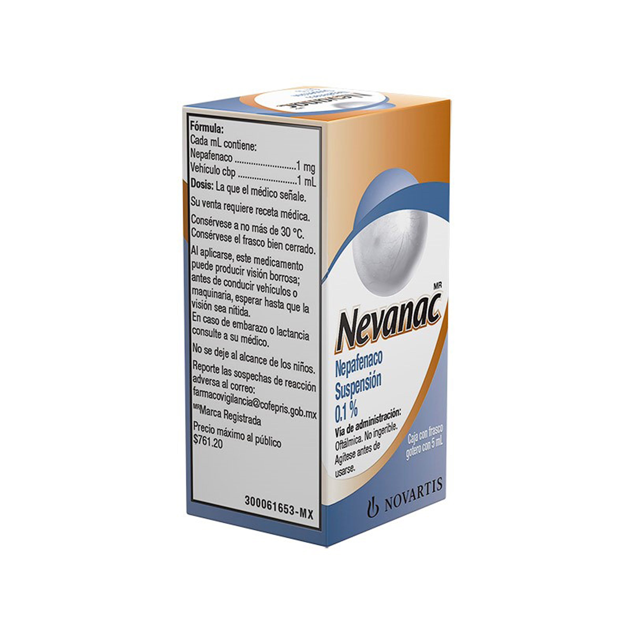 Nevanac 1.0/ Mg Gotas 5 Ml-1