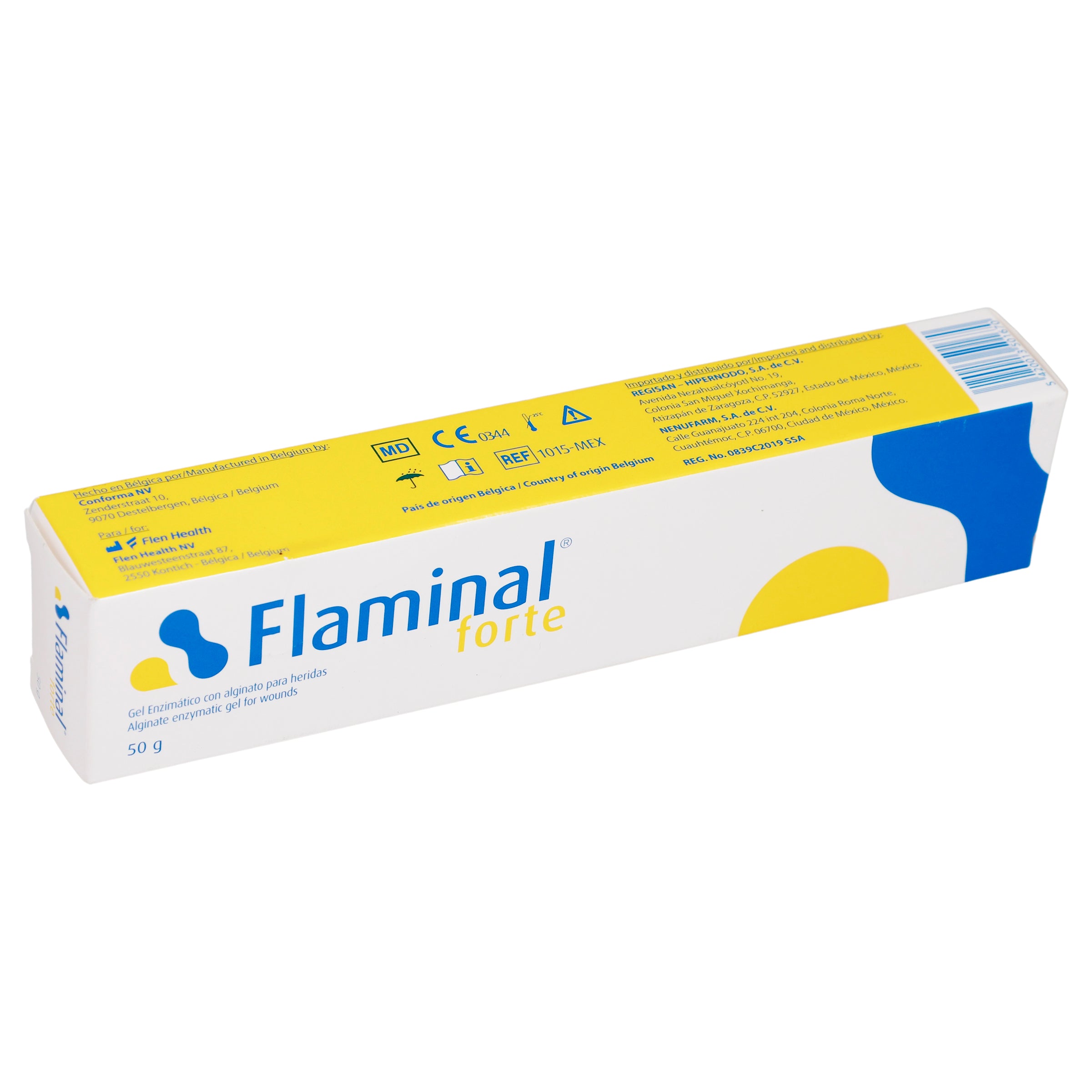 Flaminal Forte Ref 1015 Mex Enzimatico Pza 50 G-2