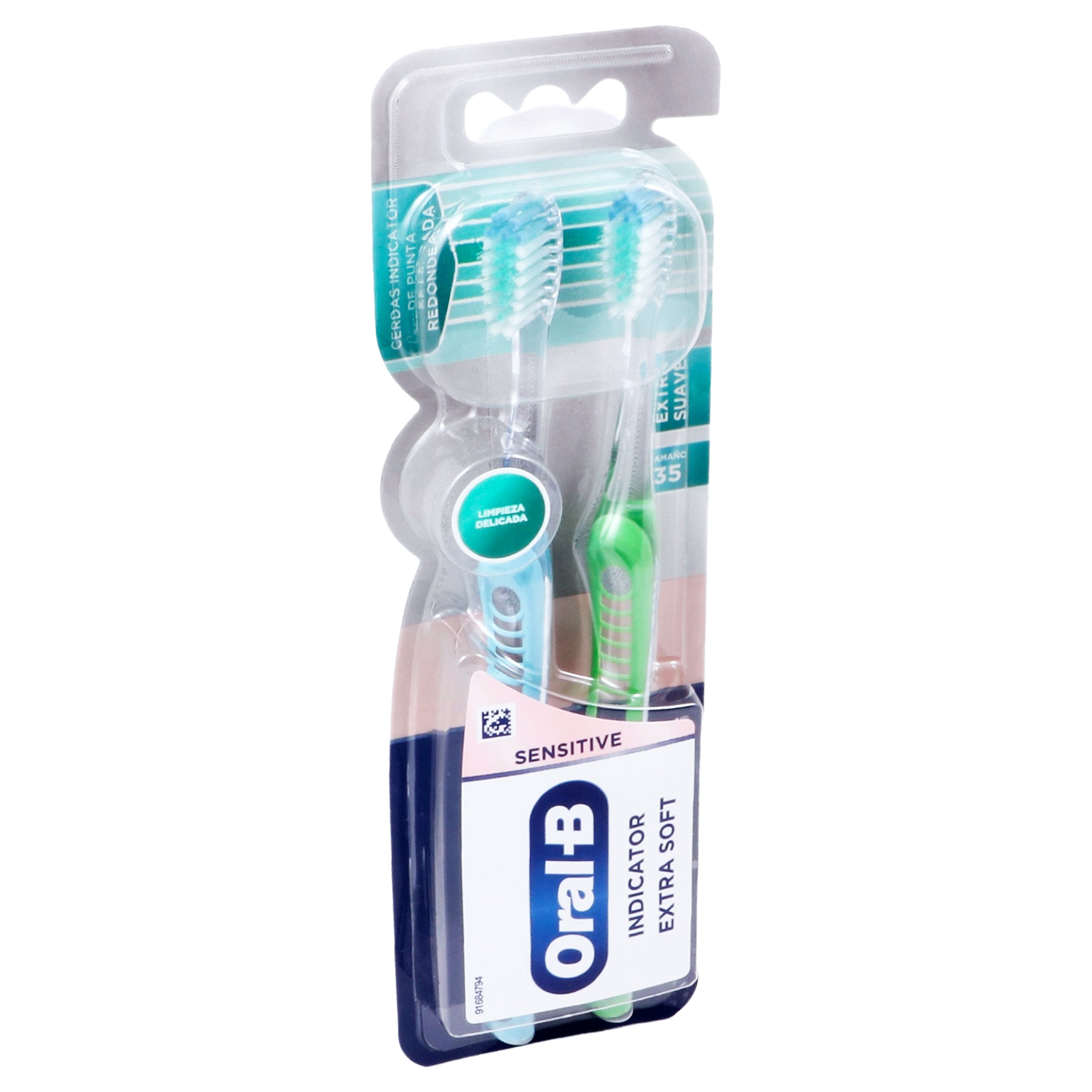 Cepillo Dental Oral-B Indic Extra Soft Con 2-2