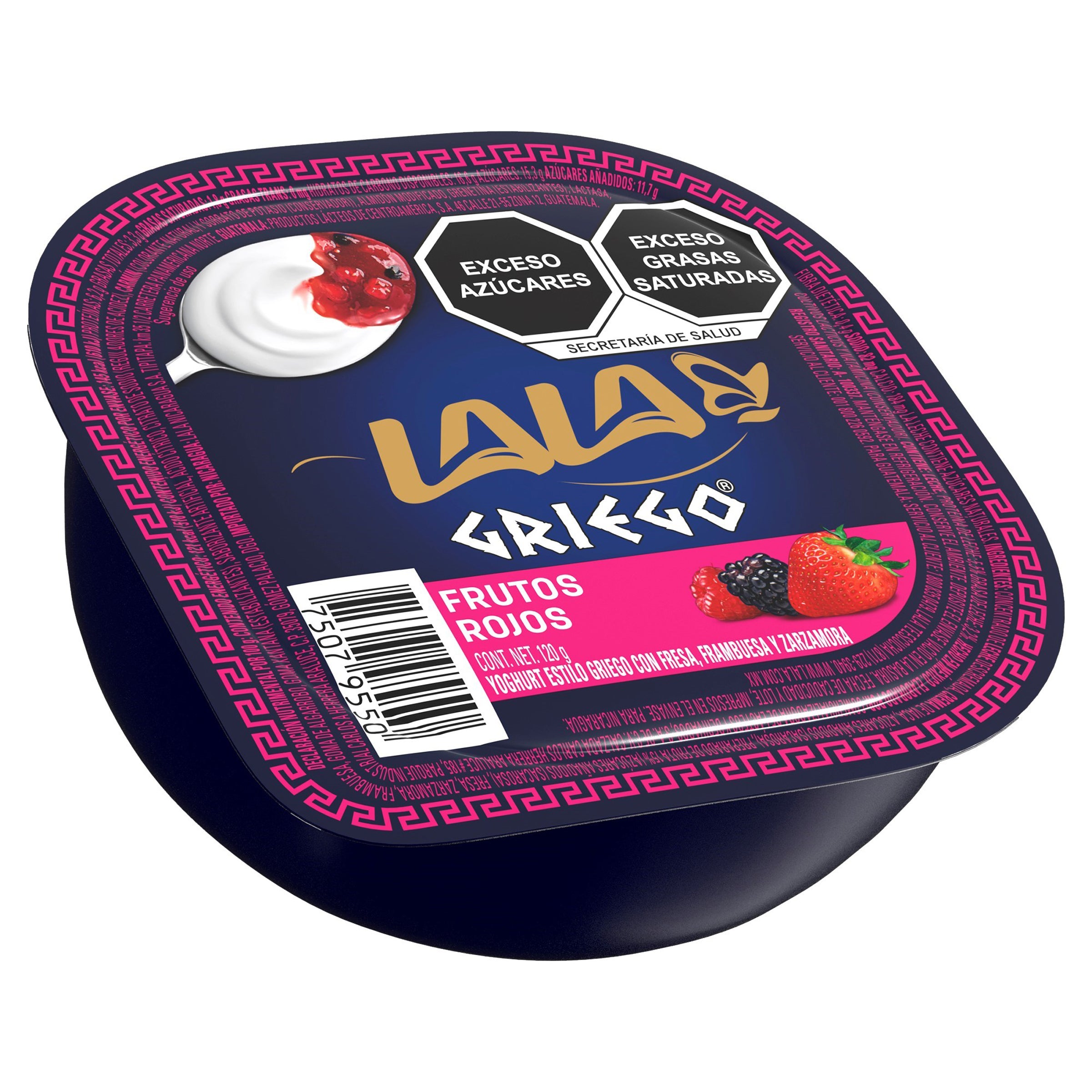 Yogurt Lala Griego Bat Frutos Rojos 120 G-1