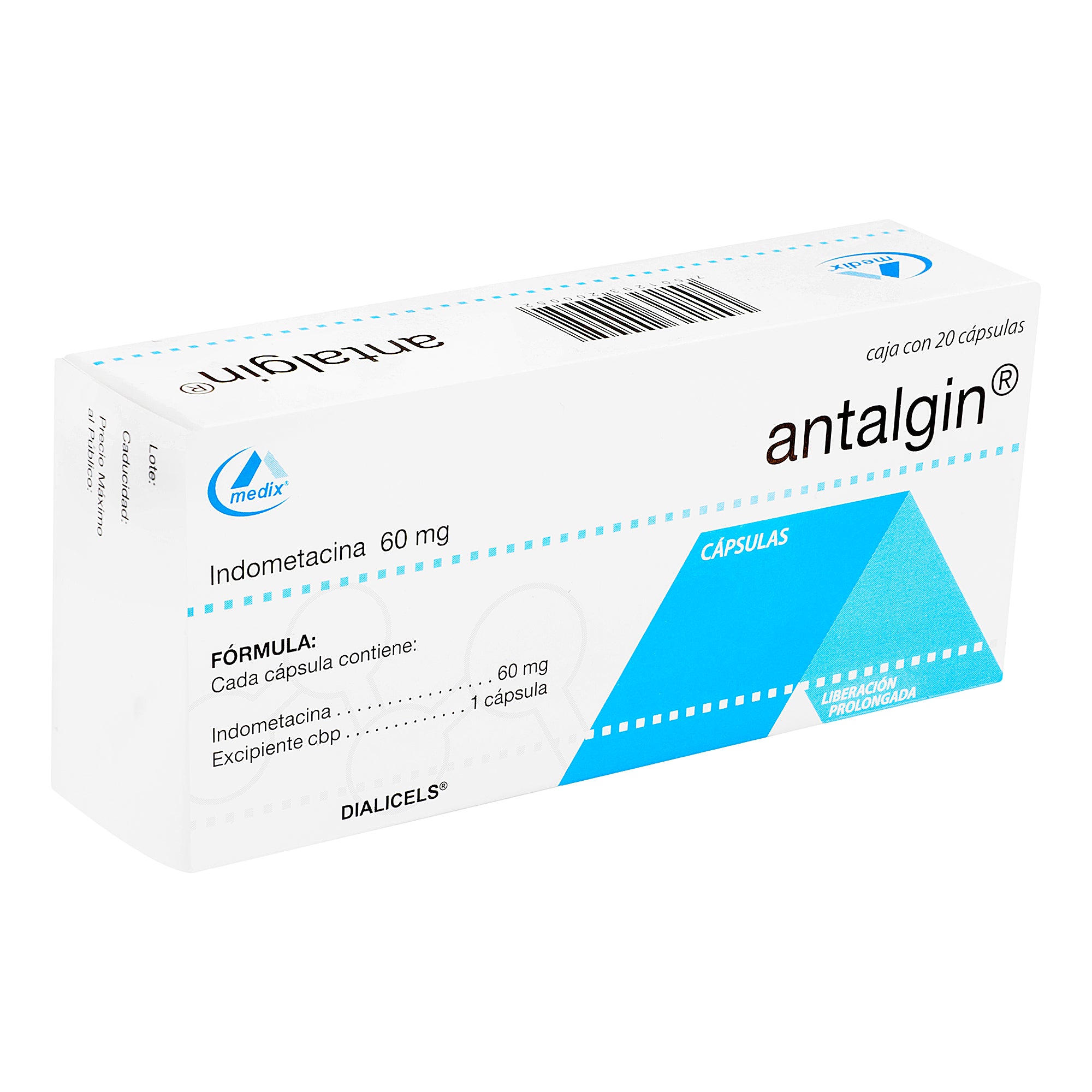 Antalgin 60 Mg Con 20 Capsulas-2