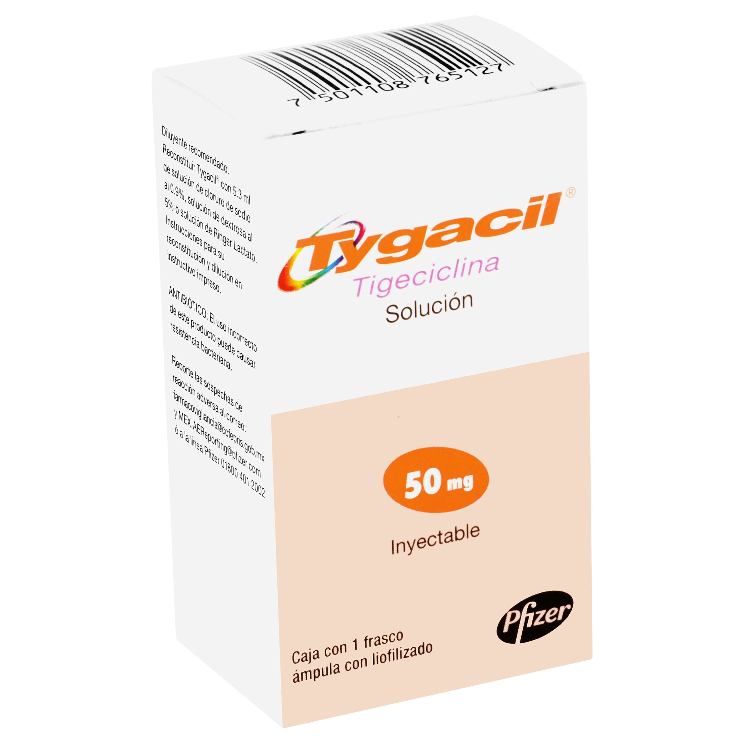 Tygacil I.V. 50 Mg Frasco Ampula-2