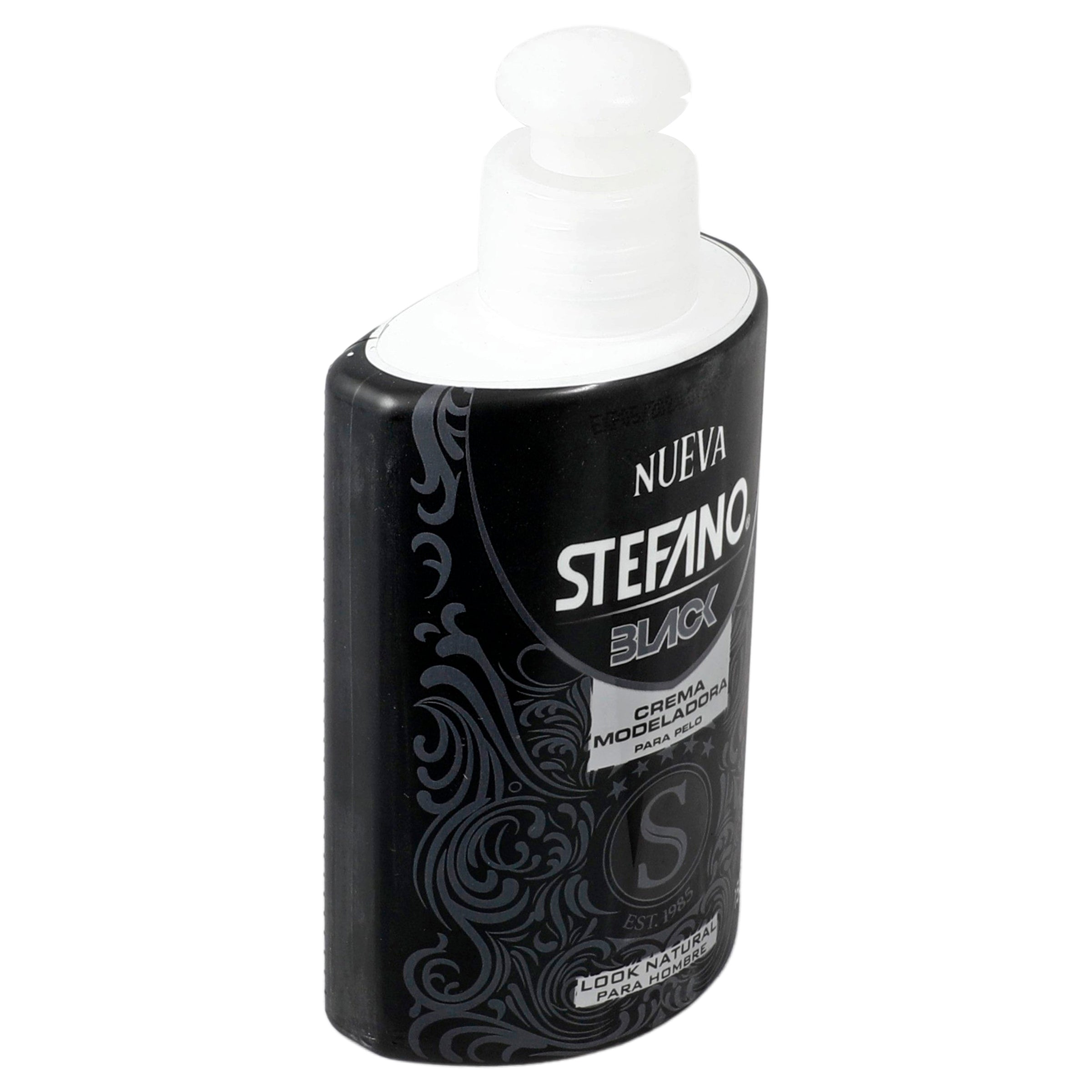 Crema Para Peinar Stefano Black M-Pel Hombre 150Ml-4