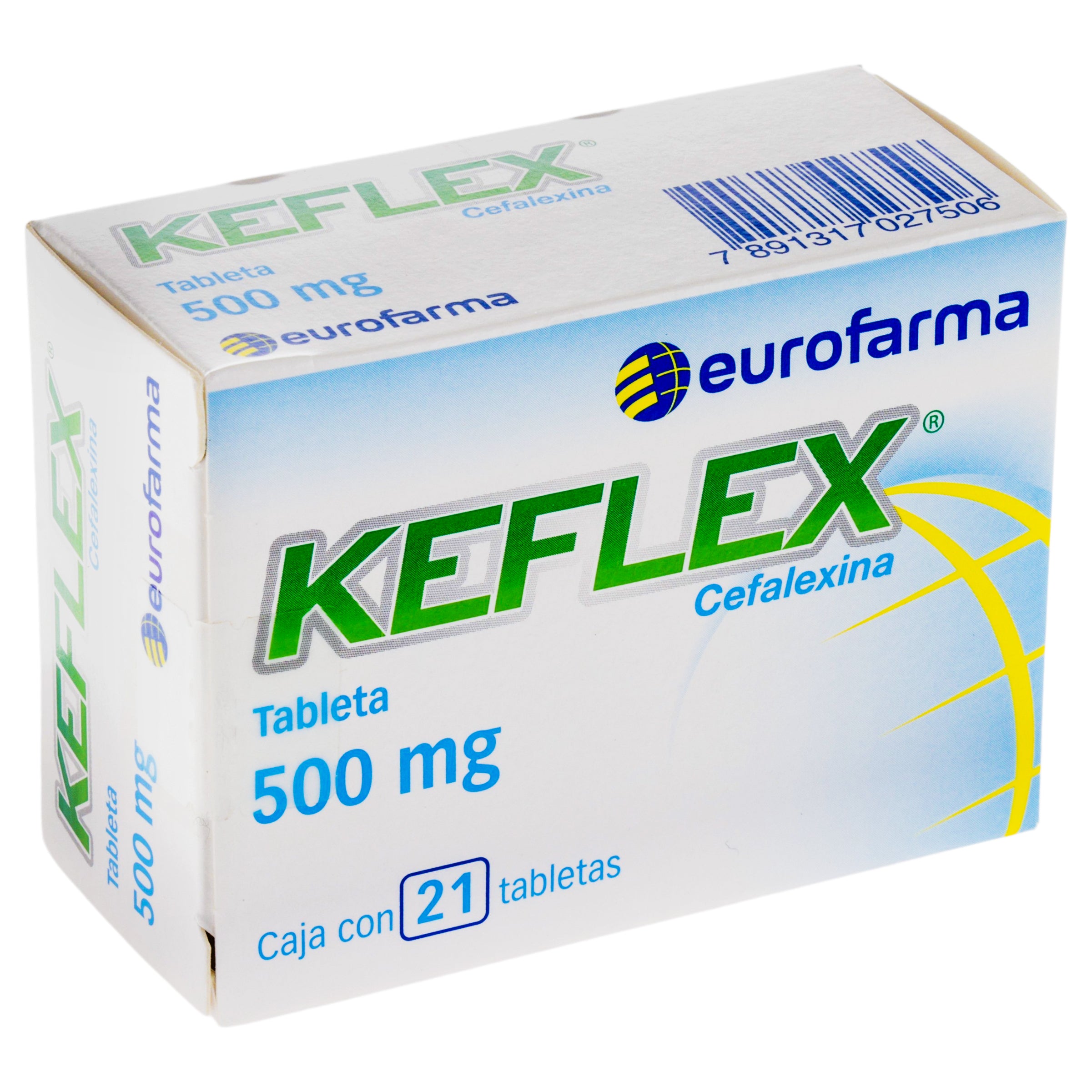 Keflex 500 Mg Con 21 Tabletas-2