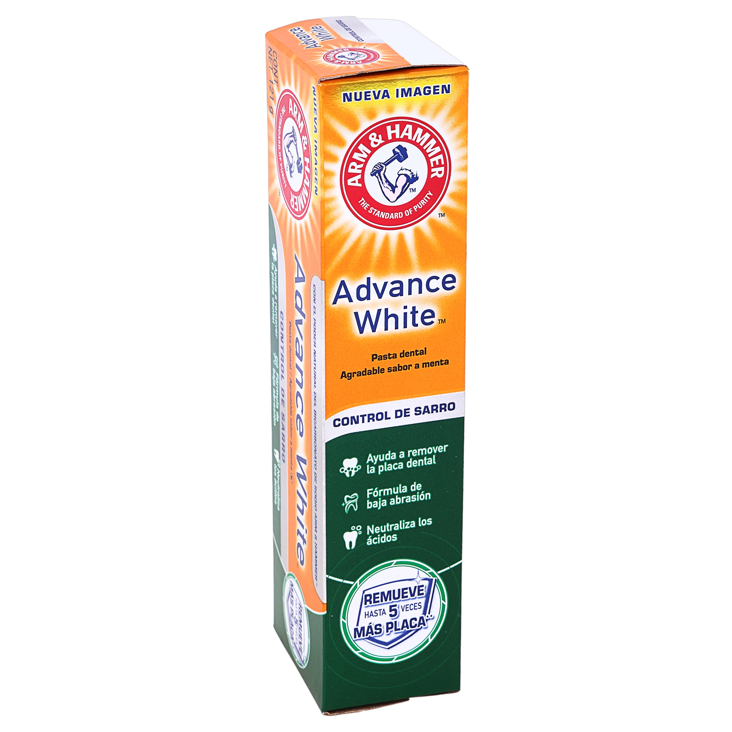 Crema Dental Advance White Anti-Sarro 121 G (Bicarbonato De Sodio)-2