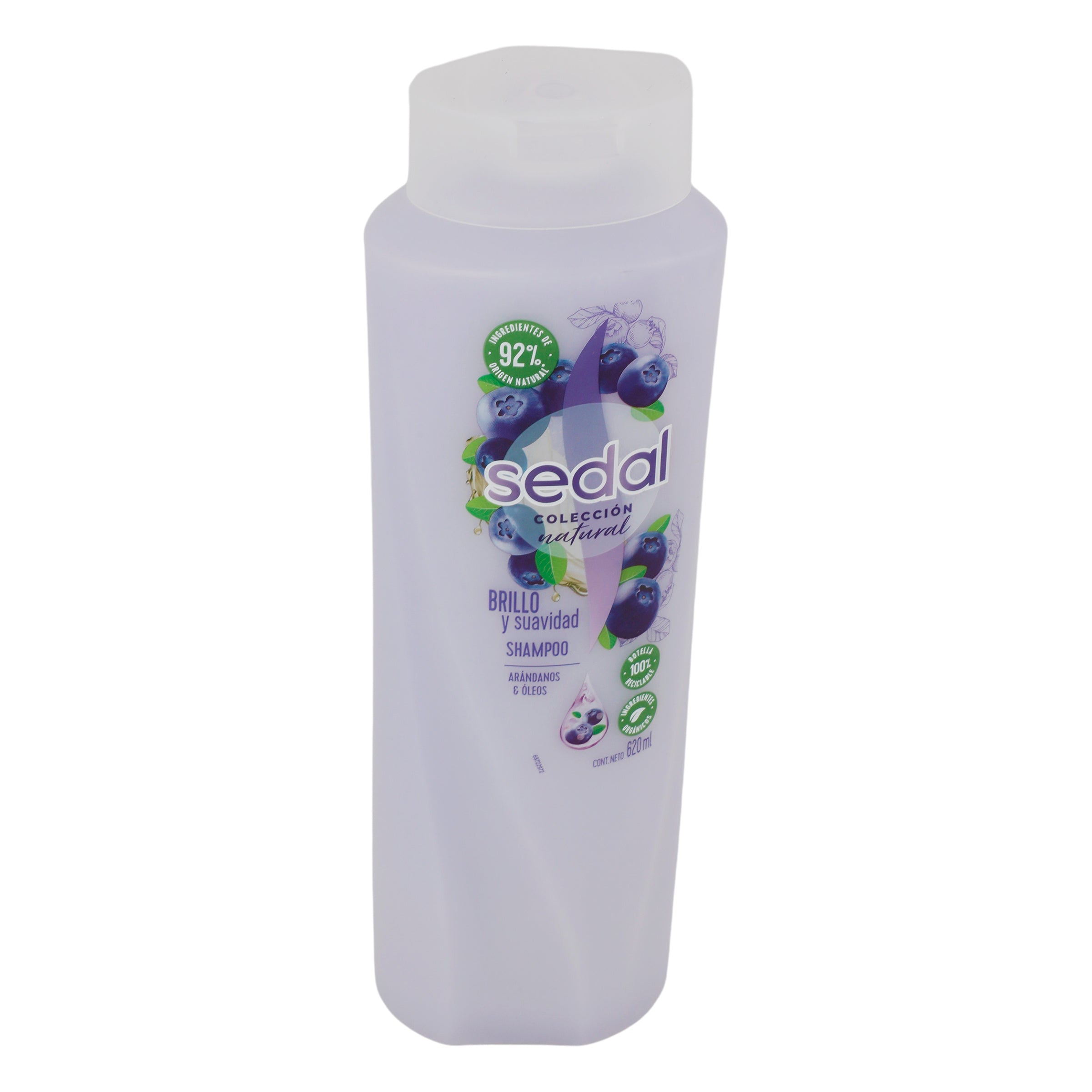 Shampoo Sedal Brillo Suavidad Arandano Y Oleo 620 Ml-2