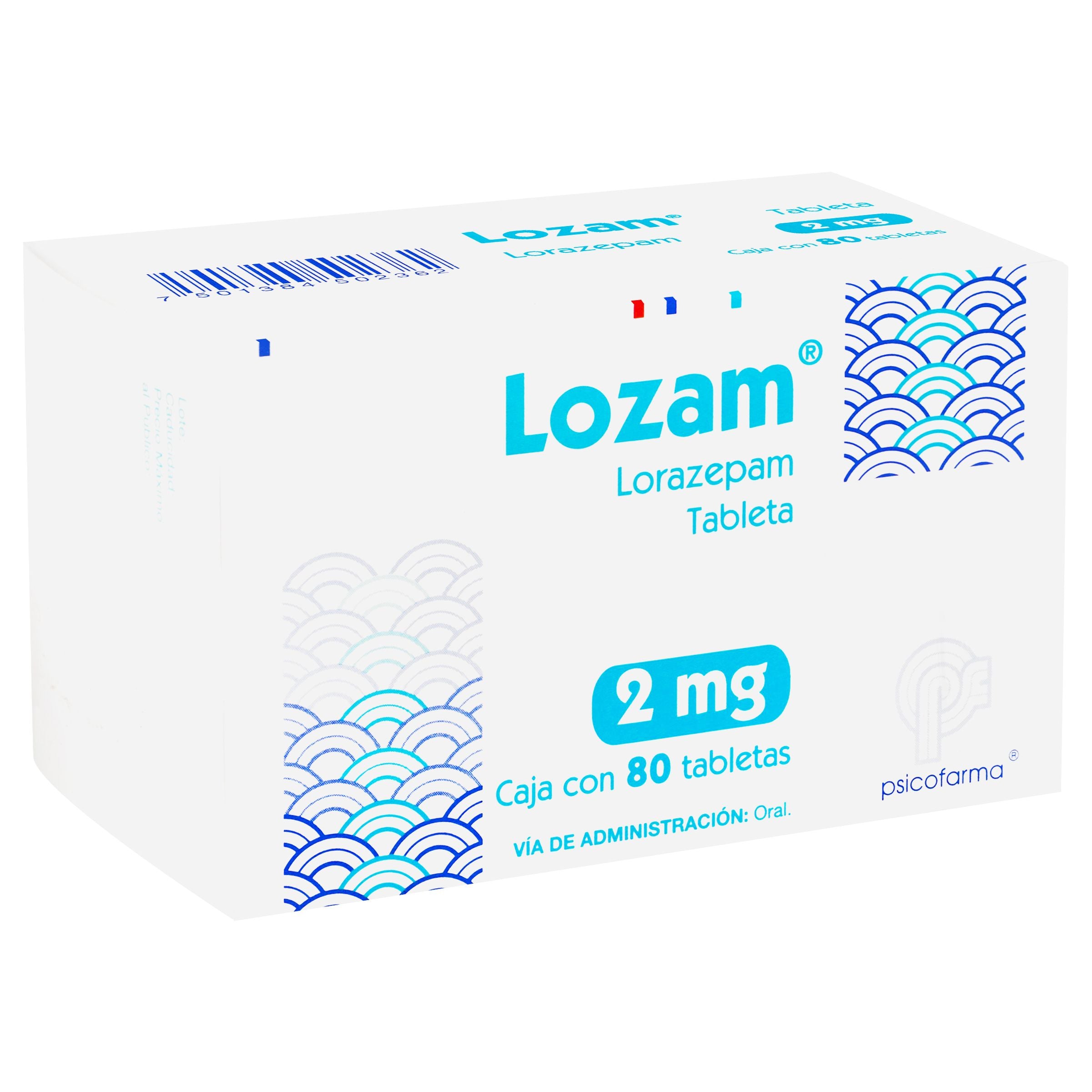 Lozam 2 Mg Con 80 Tabletas-1