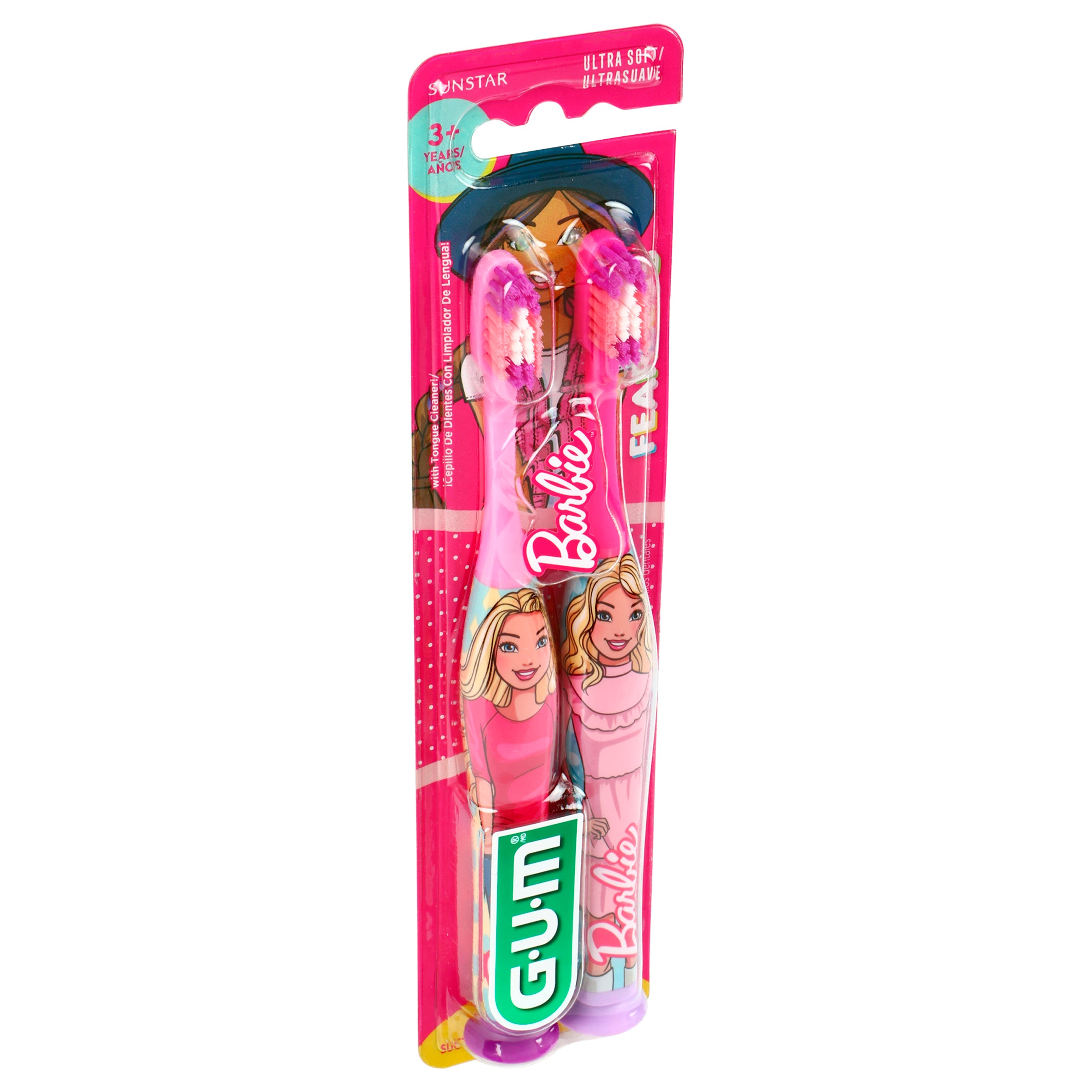 Cepillo Dental Gum Barbie Con 2-2