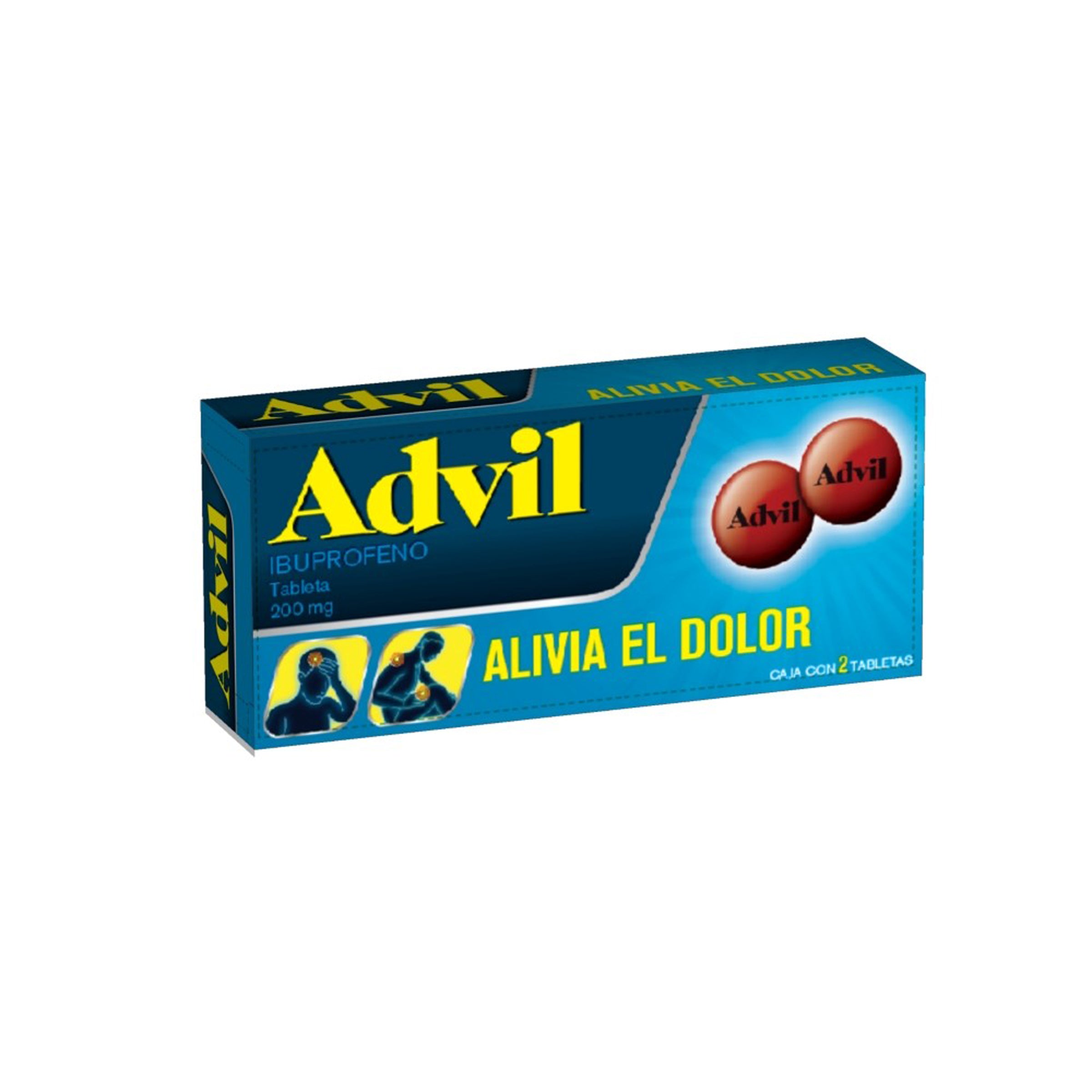 Advil (Ibuprofeno) 200 Mg Con 2 Tab-2