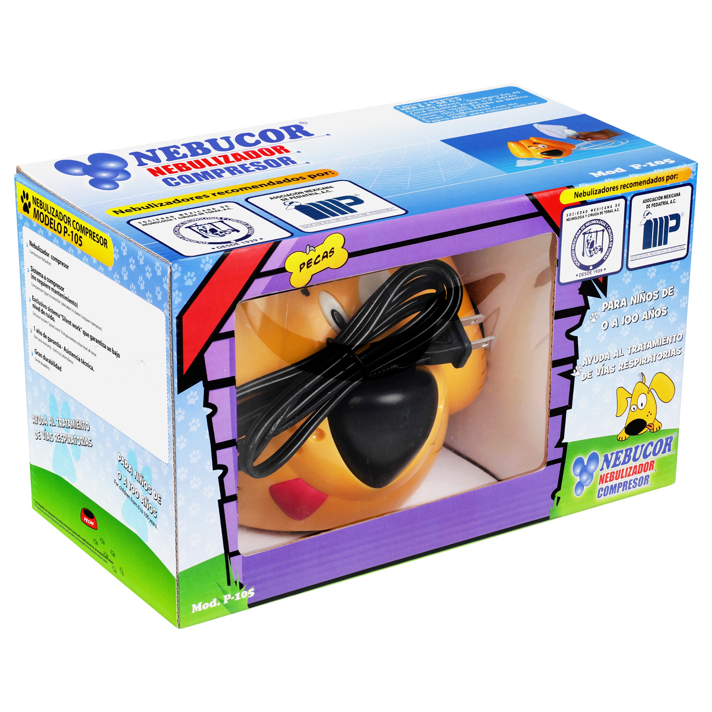 Nebulizador Nebucor Compresor Infantil-2