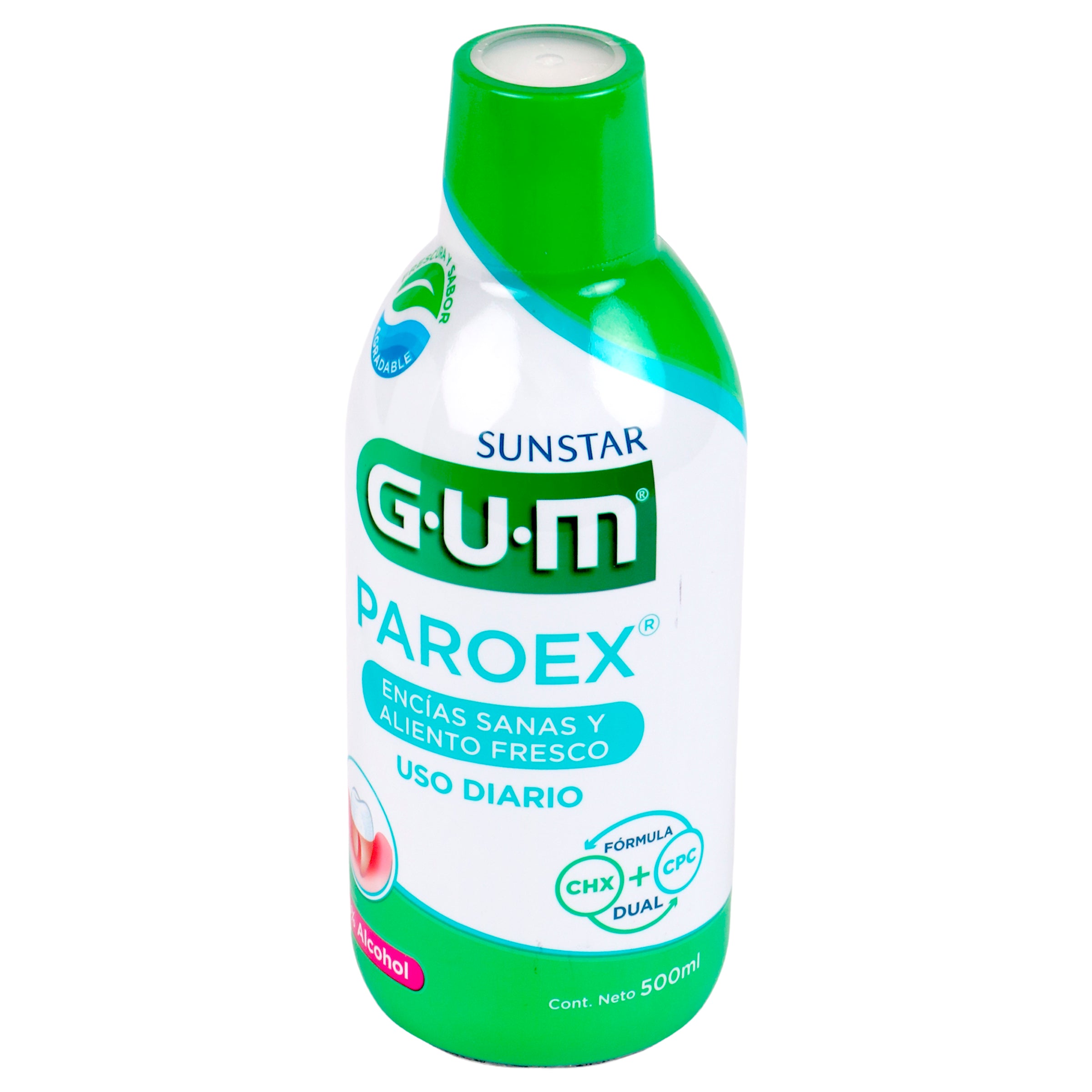 Enjuague Bucal Gum Paroex Uso Diario 500 Ml-2