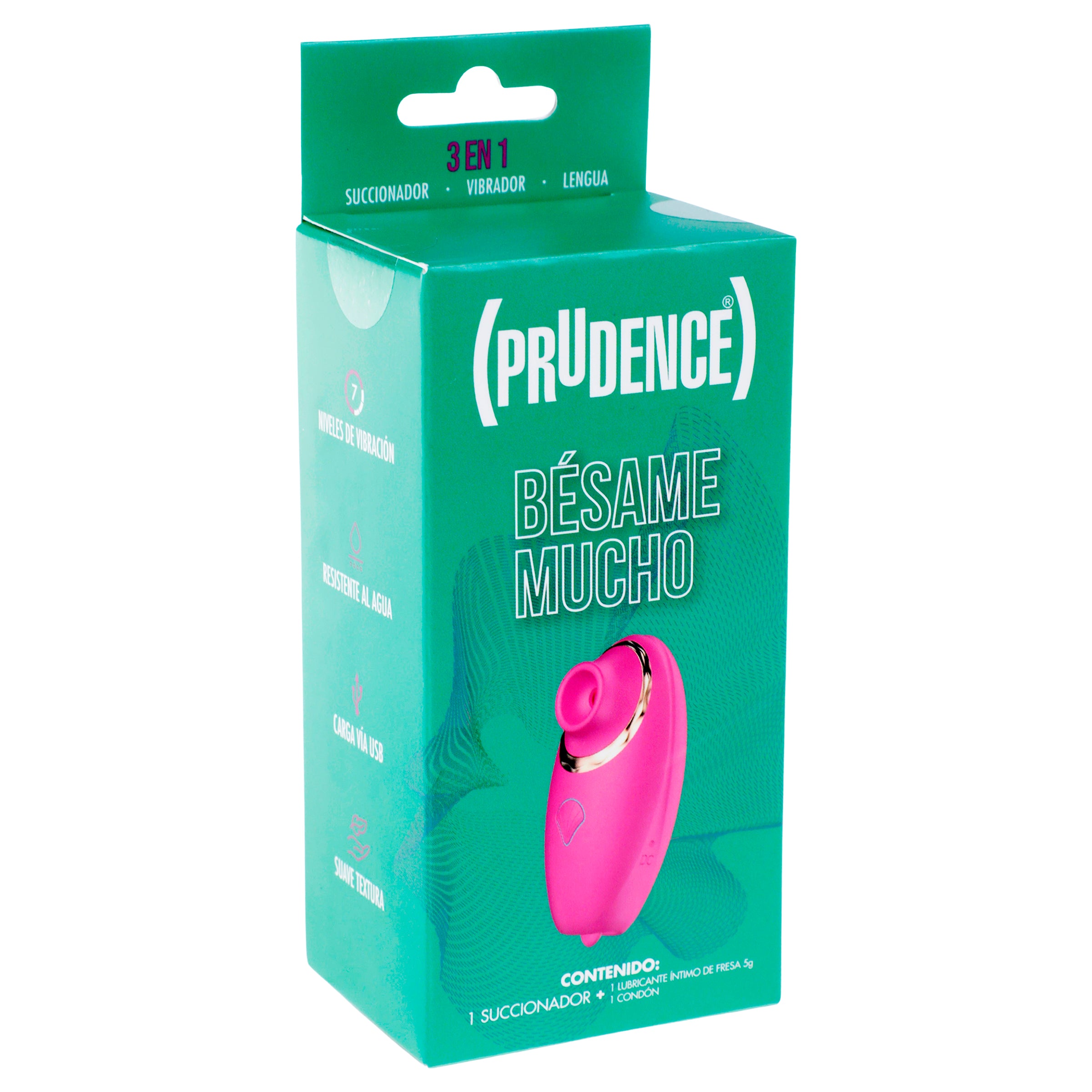 Succionador Prudence +Lubricante +Preservativo-2